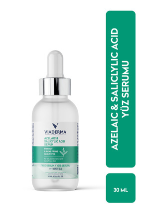 Yağlı Ciltler İçin Aydınlatıcı Azelaik ve Salisilik Asit Serum 30 ml Image 0