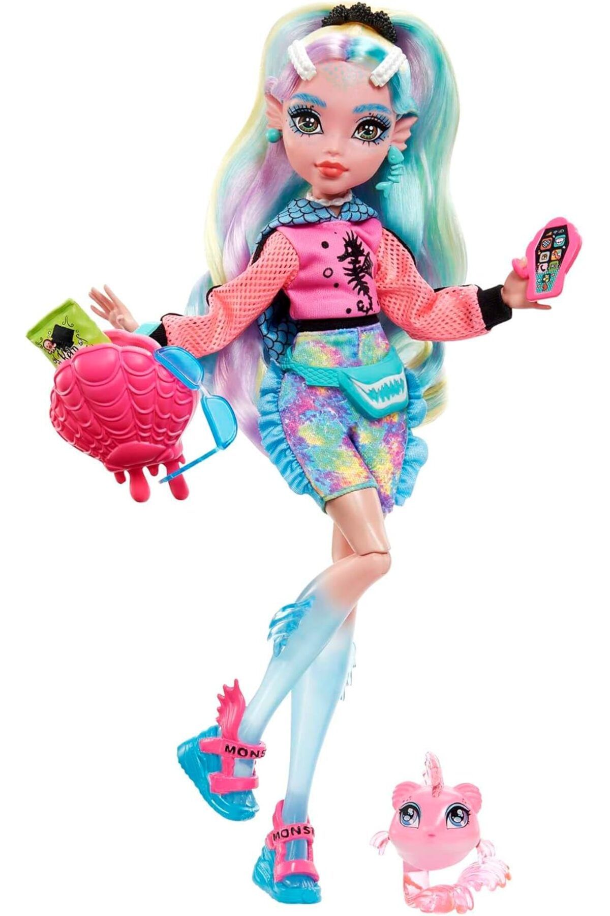 MONSTER HIGH Lagoona Blue AnaKarakter Bebekle...