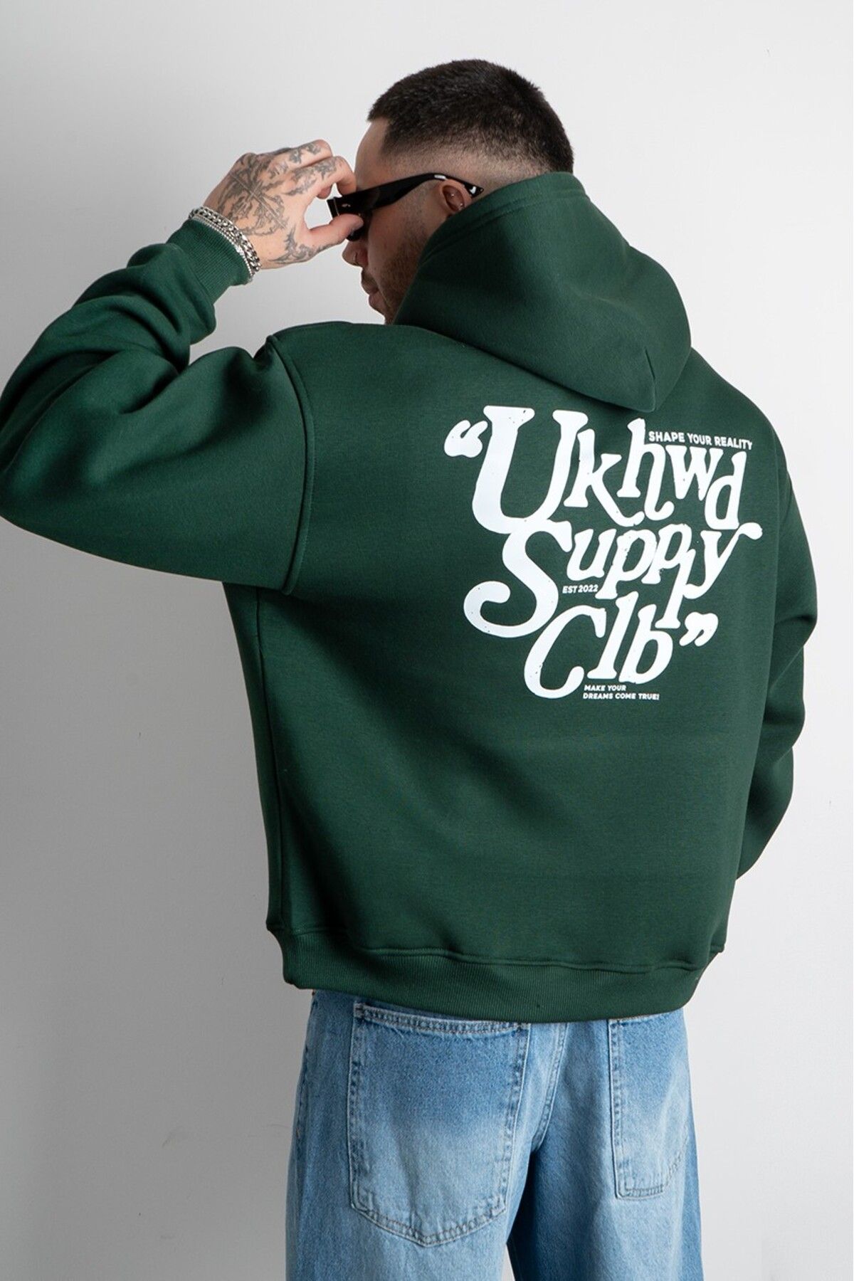 UKHWD SUPPLY Club OversizeErkek Hoodie Uk1270...