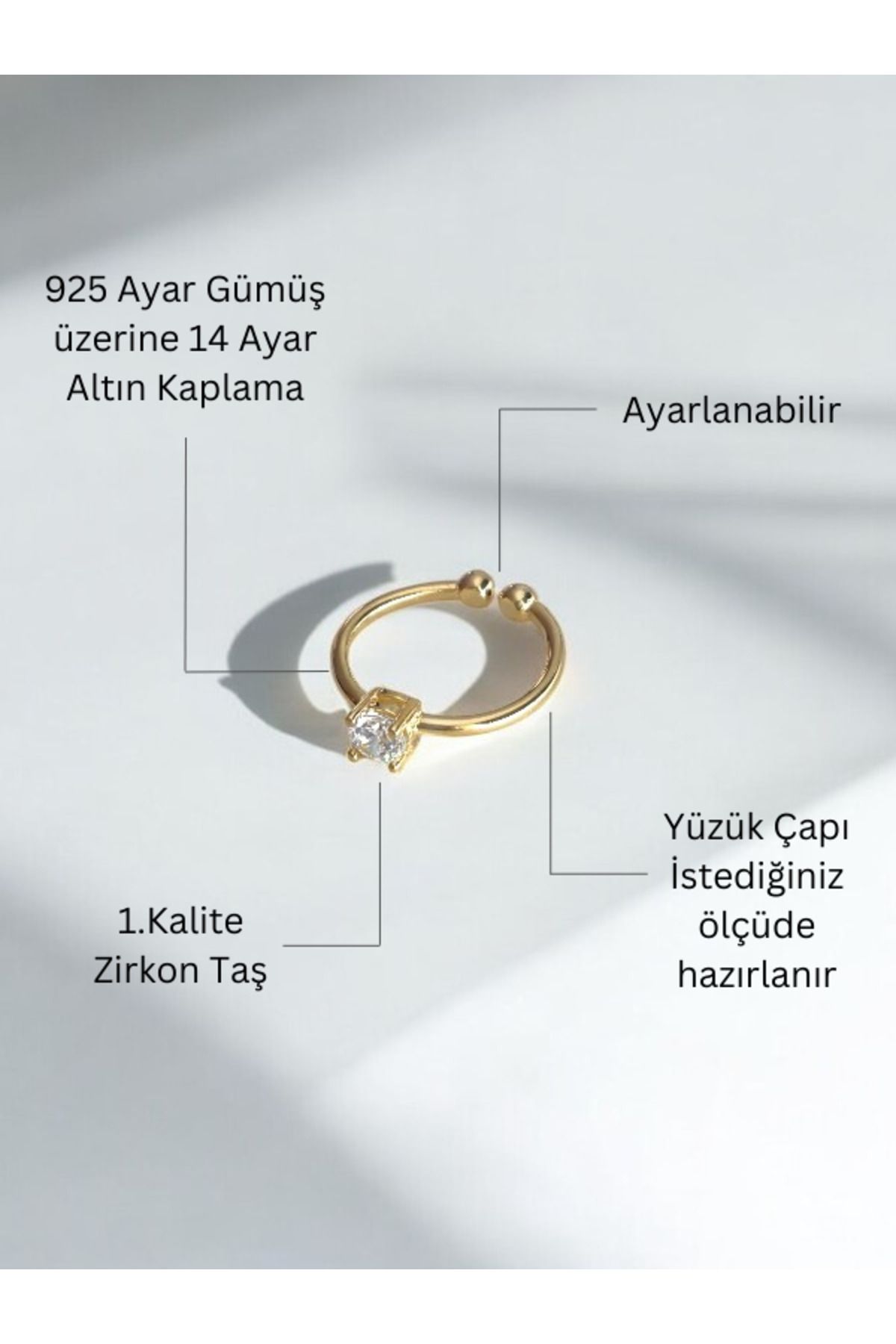 925 Ayar Gümüş Tek Taşlı Kız Çocuk Yüzük, Çocuk Yüzükleri, Çocuk Yüzüğü, Çocuk Yüzük Modelleri,