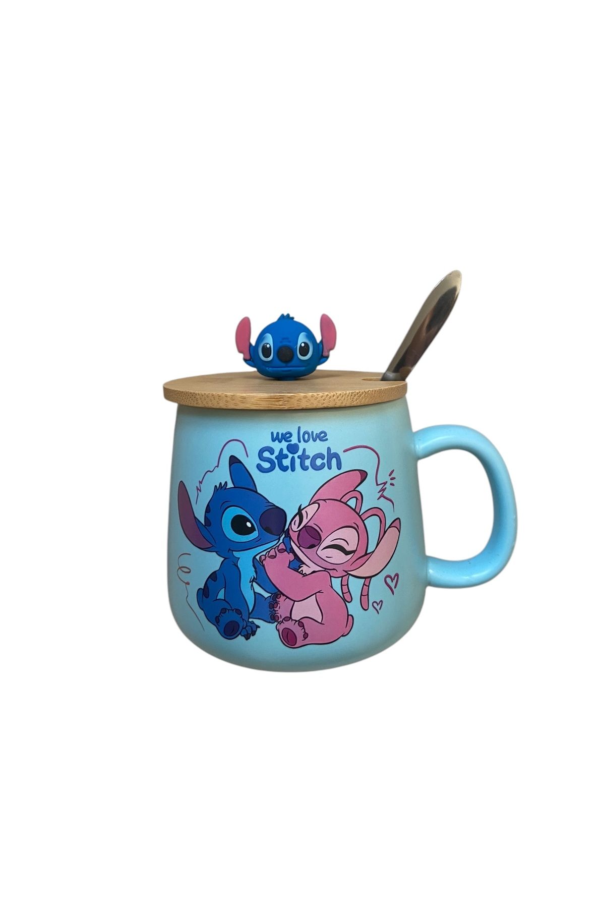 Bonito Gift Stich KarakterTemalı kaşıklı kapa...