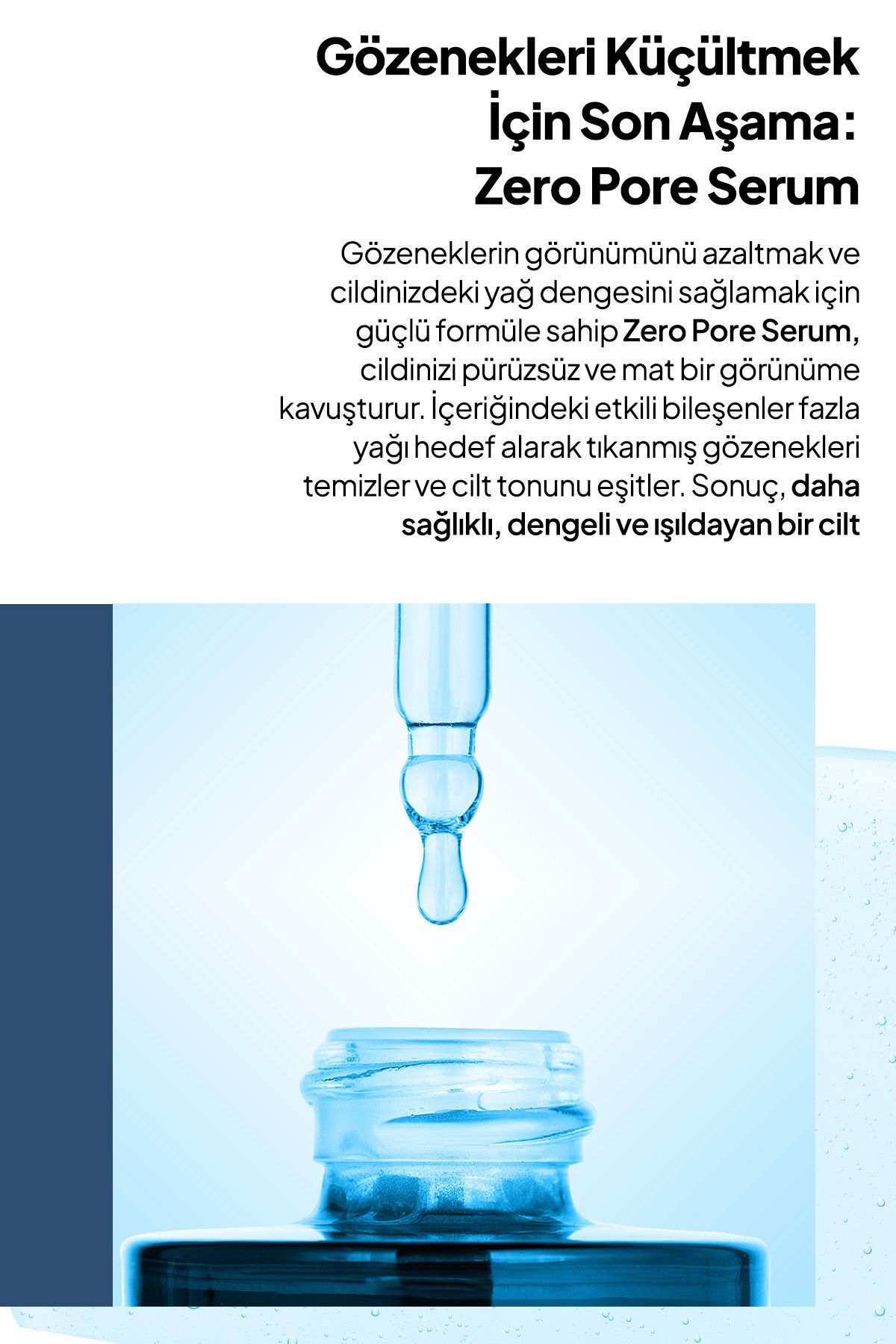 Phlab Zero Pore Gözenek Sıkılaştırıcı Serum, Gözenek Temizleyici Bakım Serumu