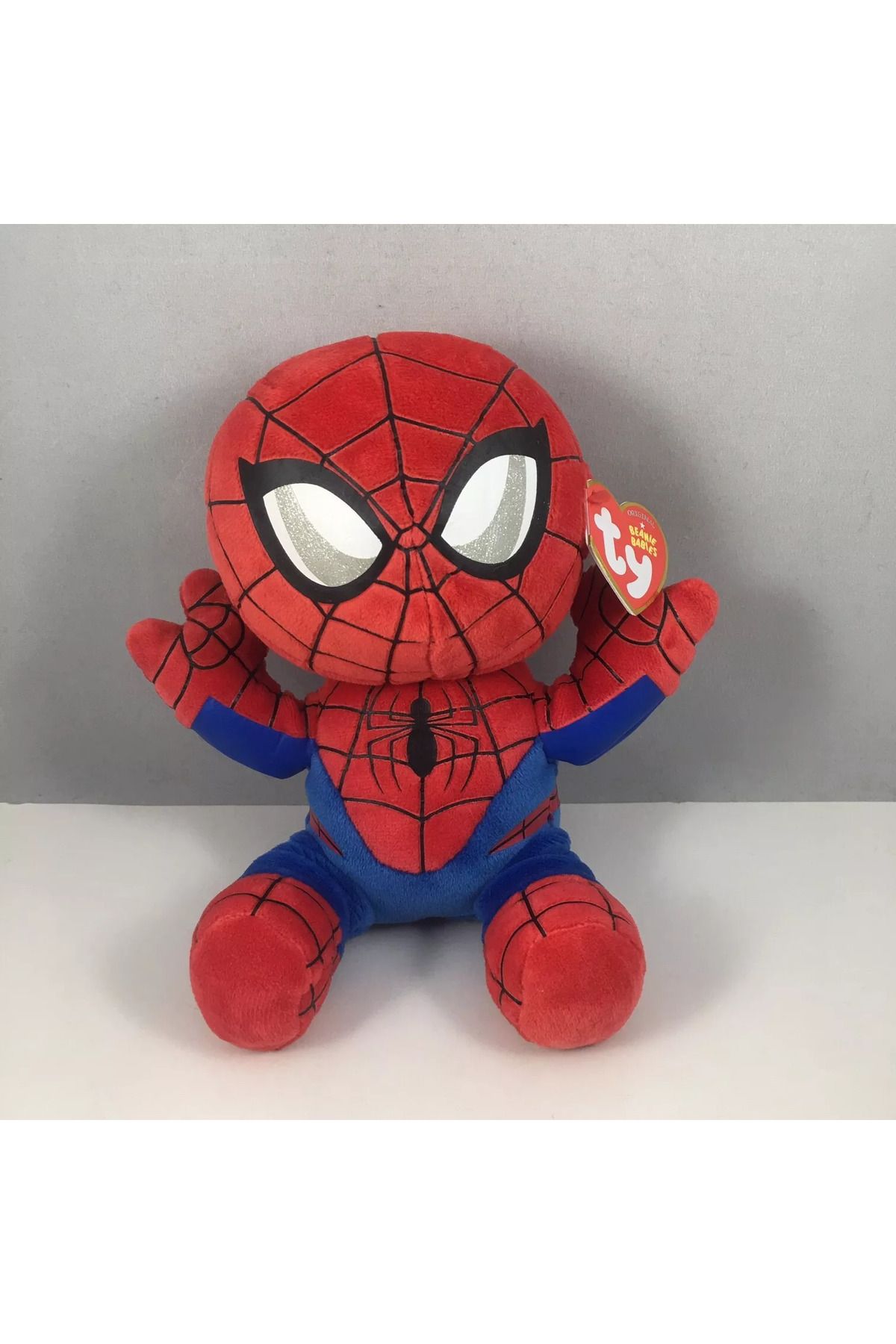 SpiderMan Örümcek Adam Lisanslı Peluş 15 Cm