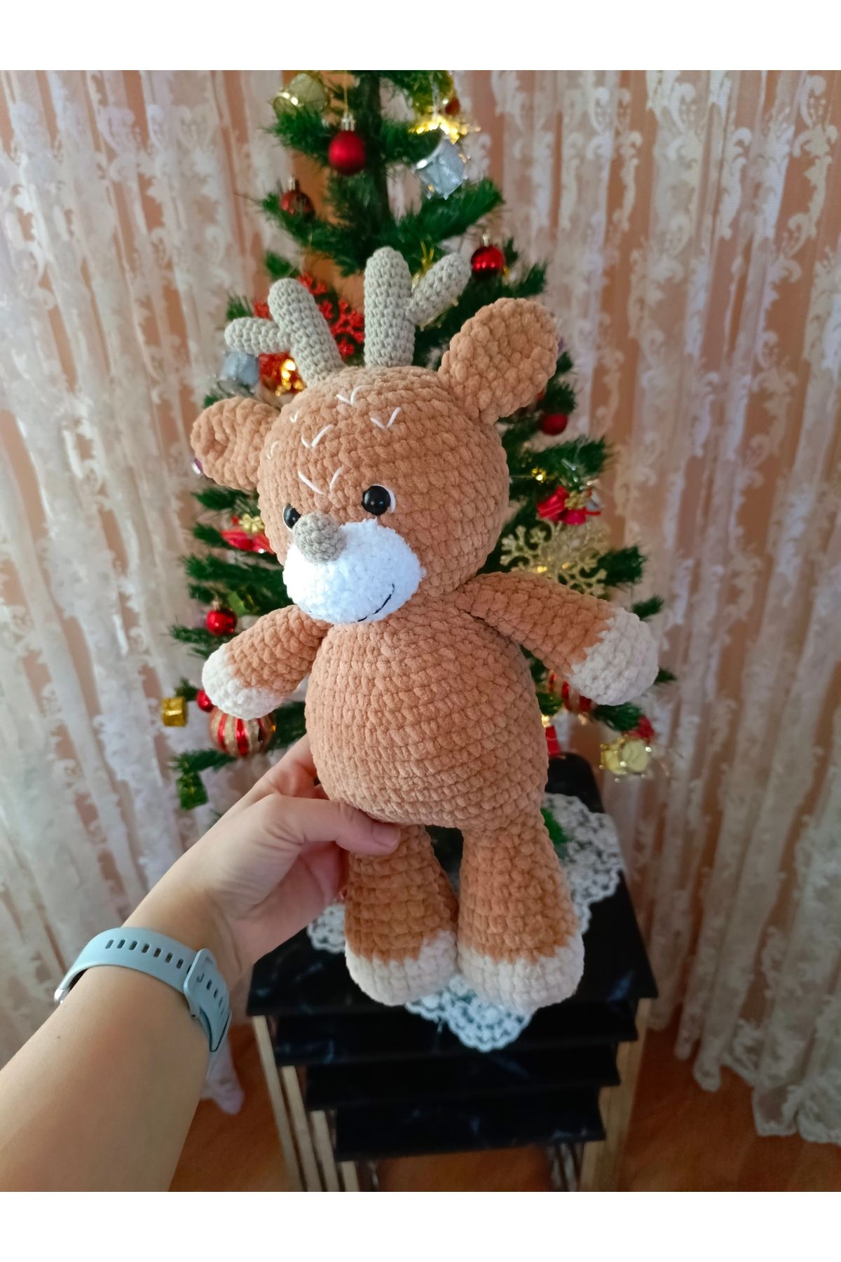 Amigurumi Kadife Geyik (36 Cm)