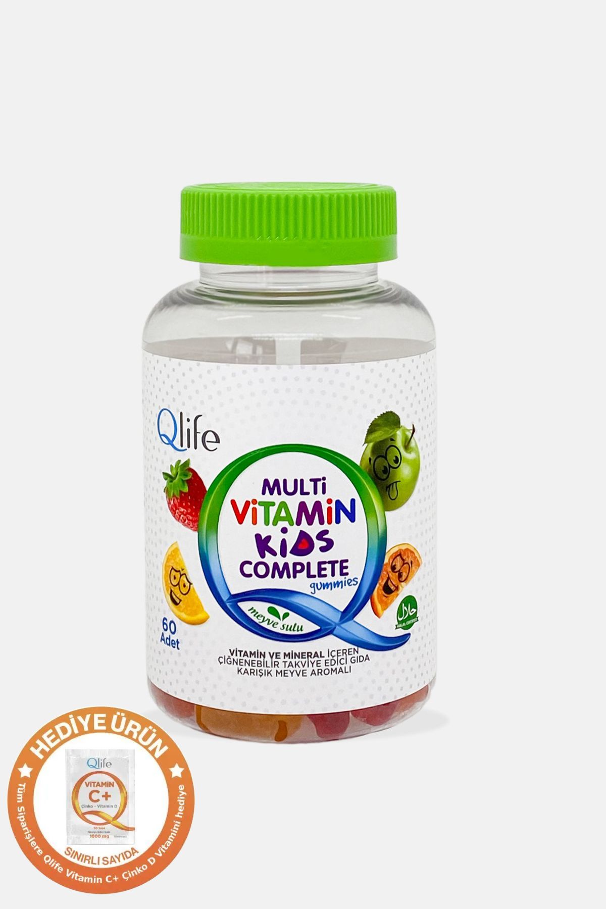 Qlife Multivitamin KidsComplete Gummies Çiğne...