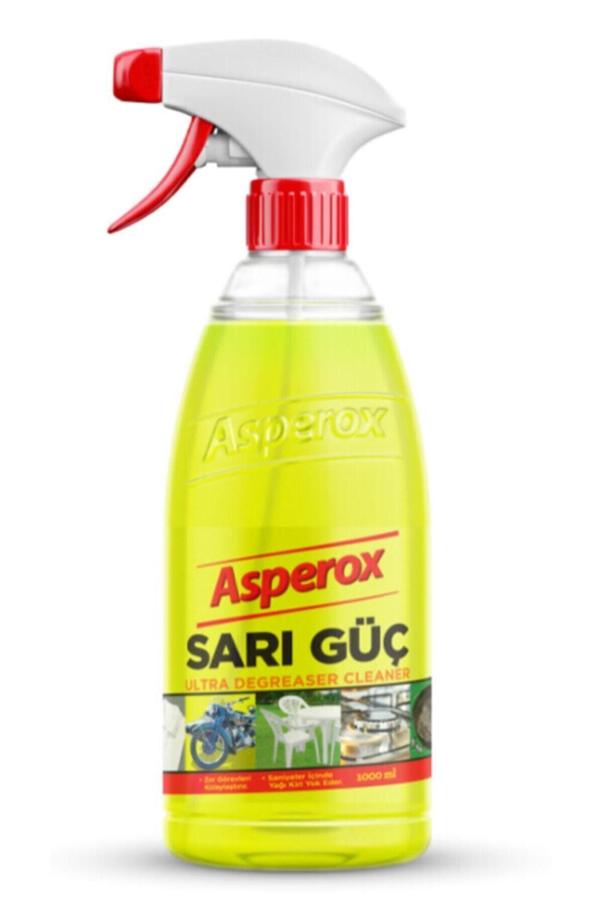 ASPEROX Ultra Sarı Güç KireçVe Pas Sökücü 1lt