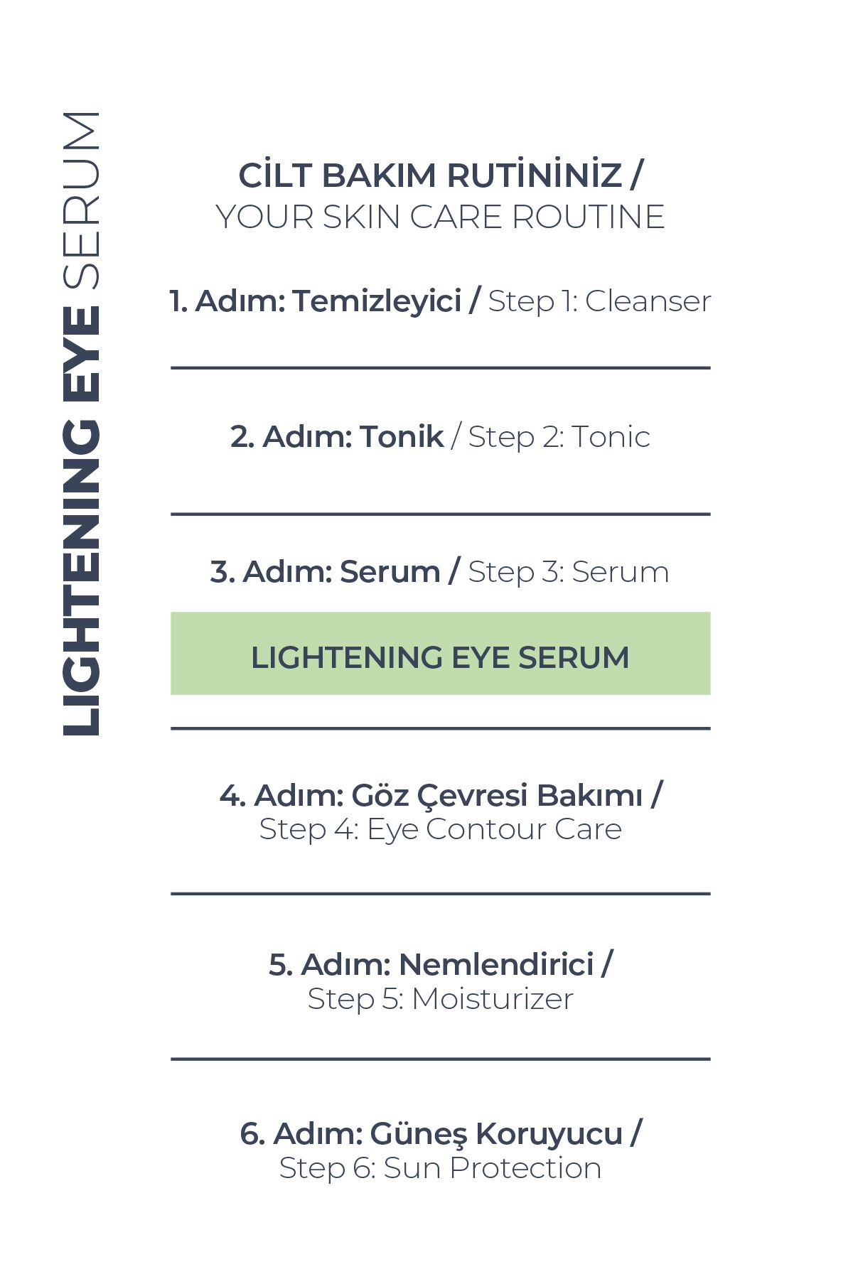 Lightening Eye Serum | Göz Altı Torbaları Ve Koyu Halka Karşıtı Göz Çevresi Serumu - 30 ml