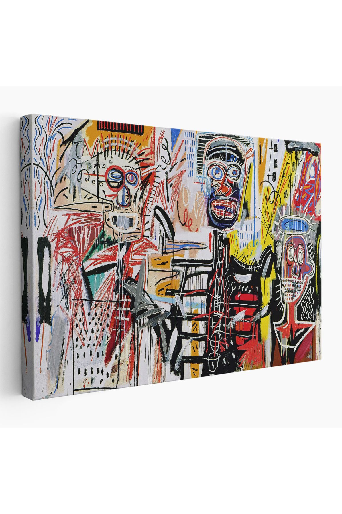 MapCraft Jean MichelBasquiat'in Untitled Kanv...