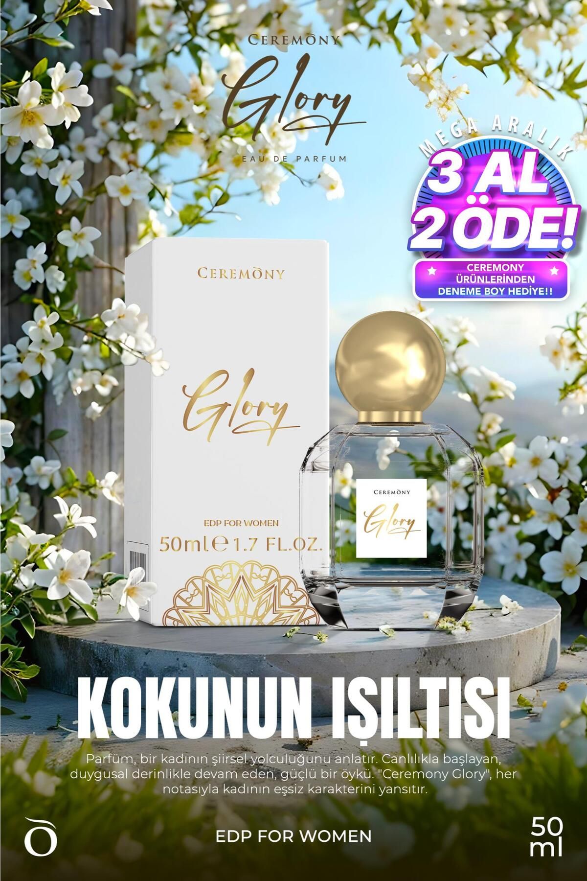 CeremonyGlory 50 ml EdpKadın Parfüm