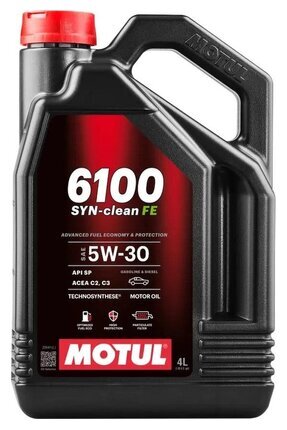 6100 Syn-clean Fe 5w-30 Dpf Partiküllü Acea C2-c3 Motor Yağı 4 L Image 0