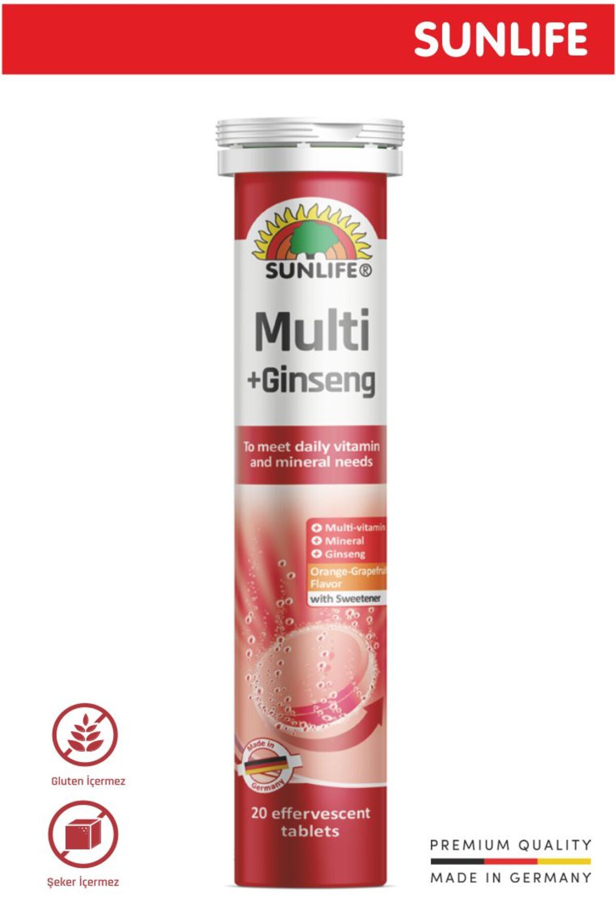 Sunlife Multivitamin MineralGinseng 20 Eferve...