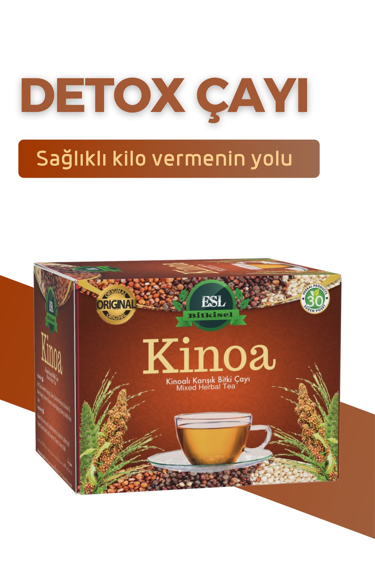 Zayıflama1, Yağ Yakıcınz, Metabolizma, Ödem1 Atıcı, Detox Mix, & Kinoa Çay (2 KUTU)