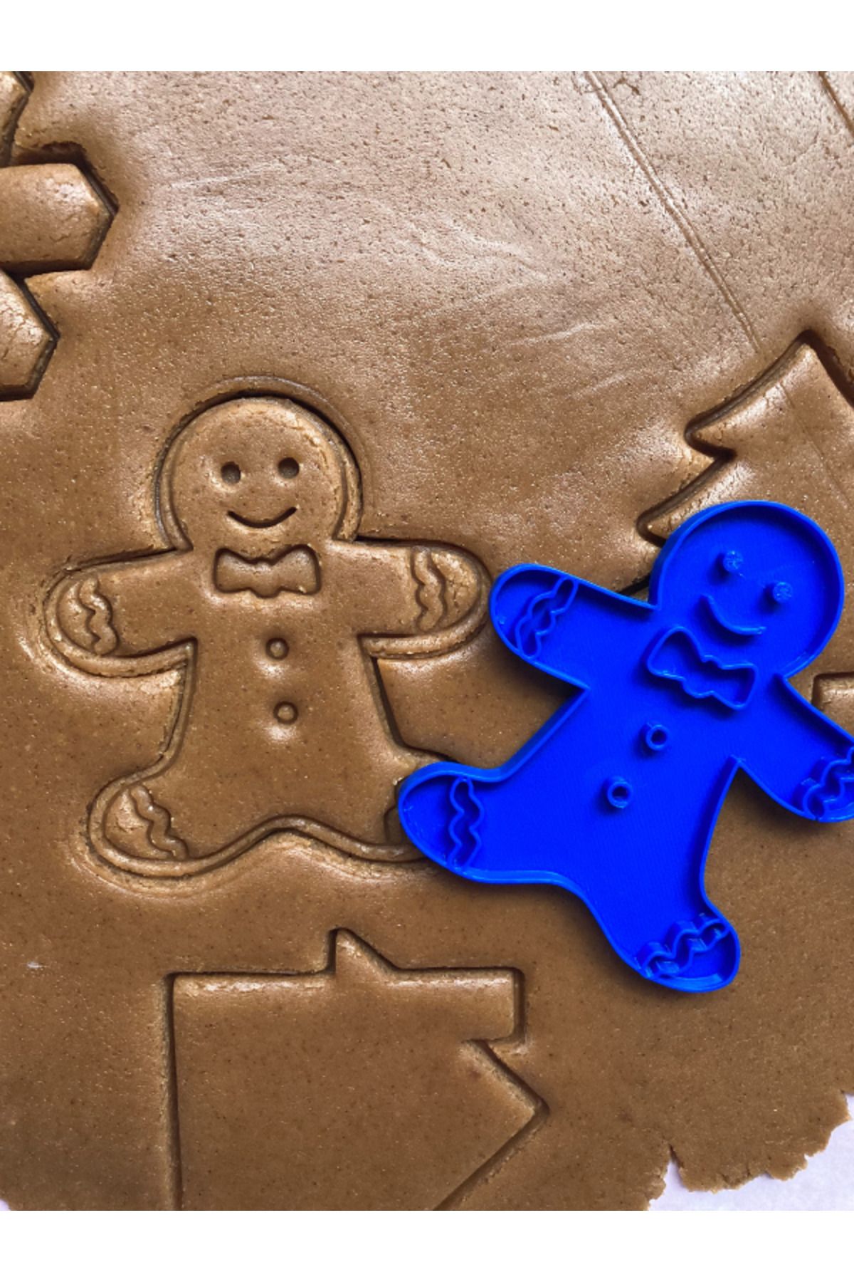 Gingerbread Man Kurabiye Adam Kurabiye Kalıbı ve Şeker Hamuru Kalıbı