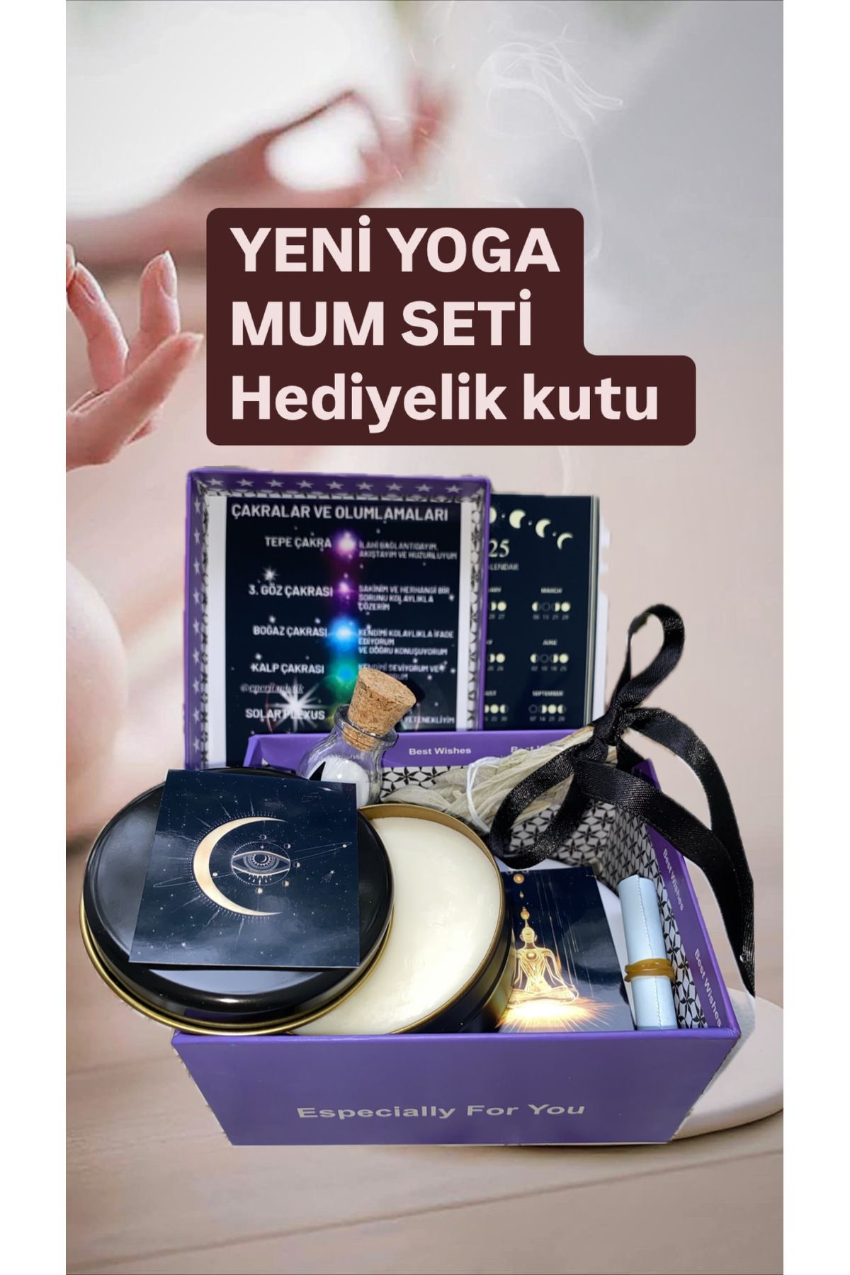 Magic Cat Yeni Yogameditasyon 2'Lİ  bal mumu...