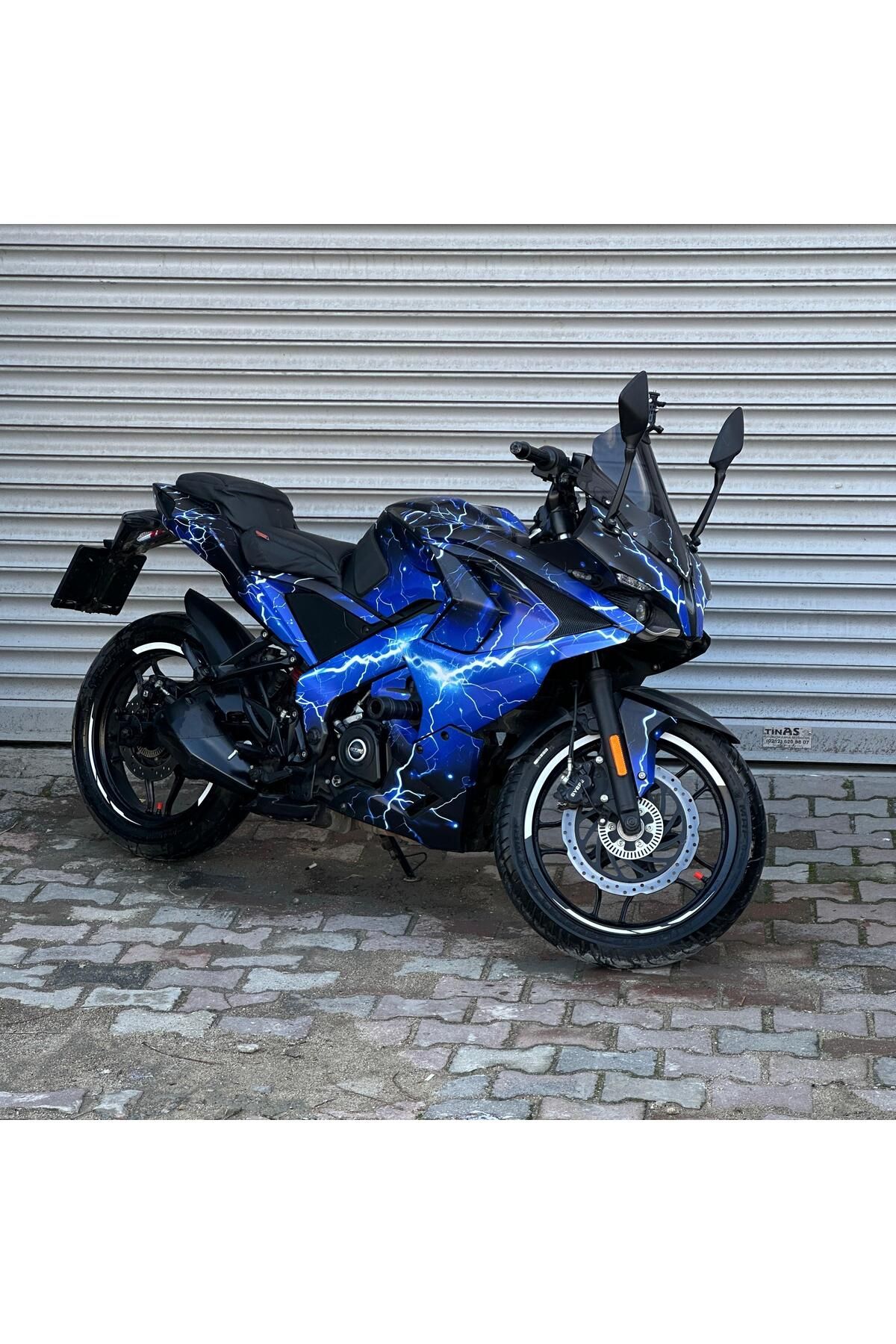 Motiker BAJAJ RS200 BLUELIGHTNING PARÇALI STI...