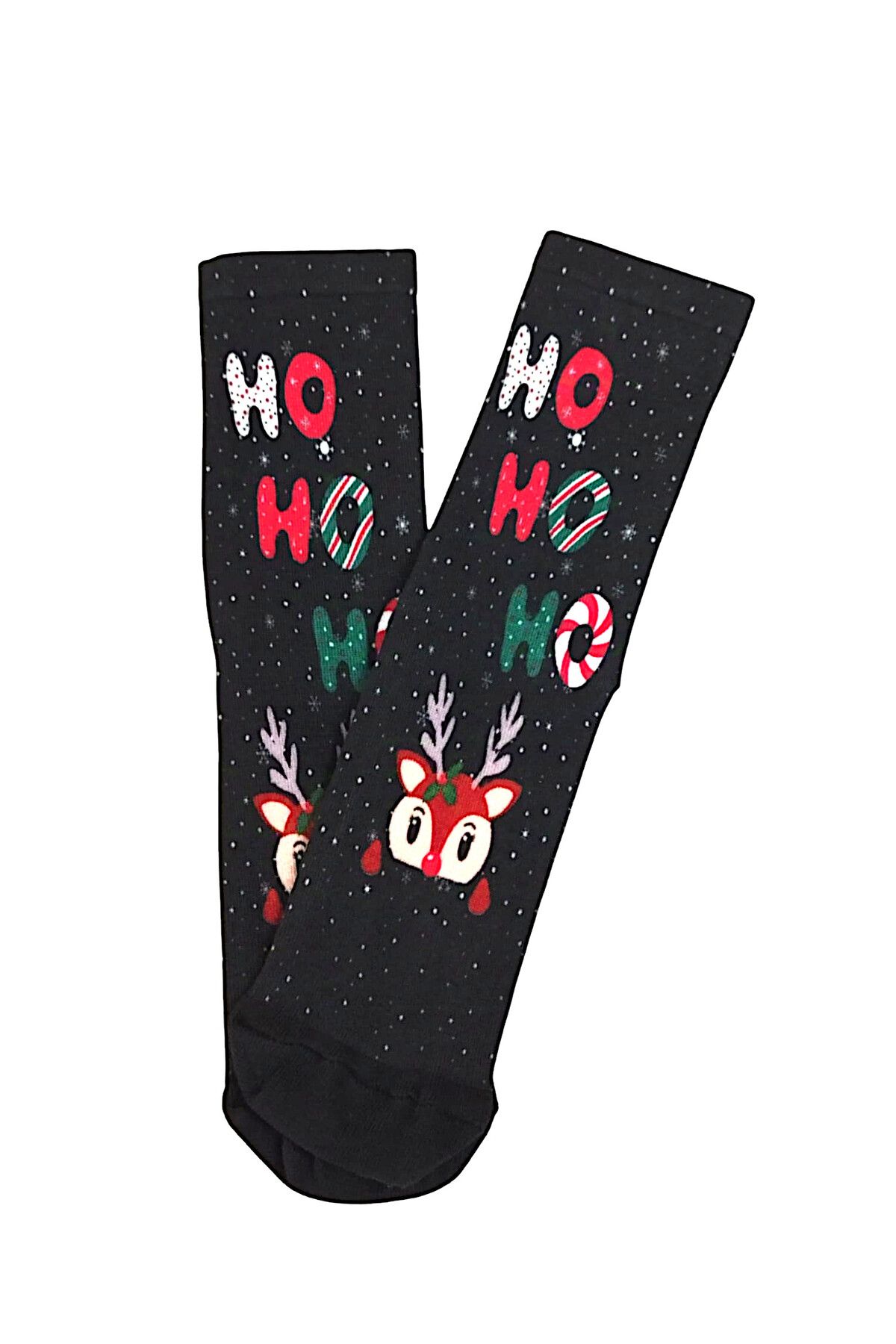 JENES HO HO HO Yılbaşı Çorabı- Unisex