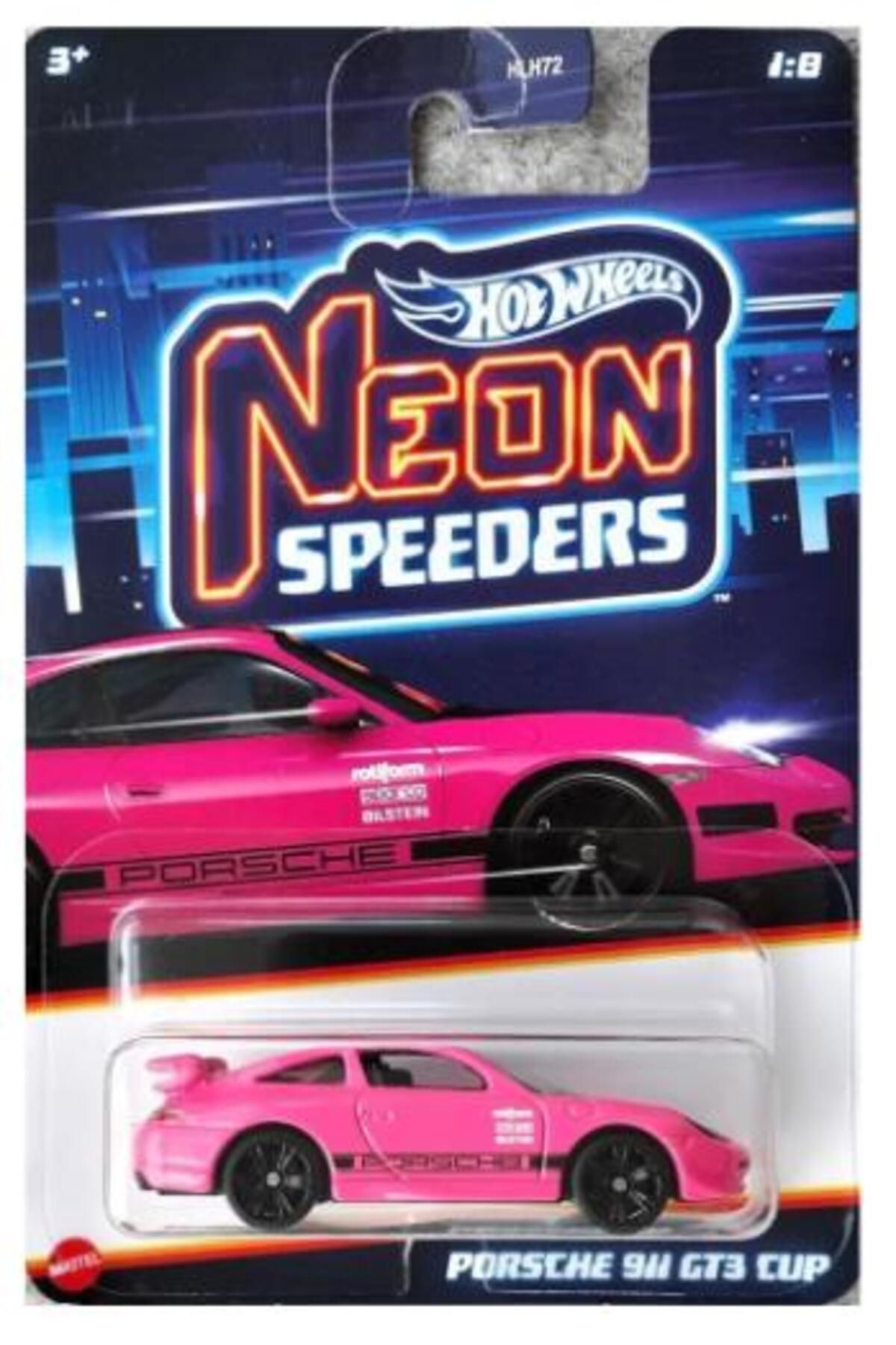 HOT WHEELS Neon SpeedersPorsche 911 GT3 Cup H...