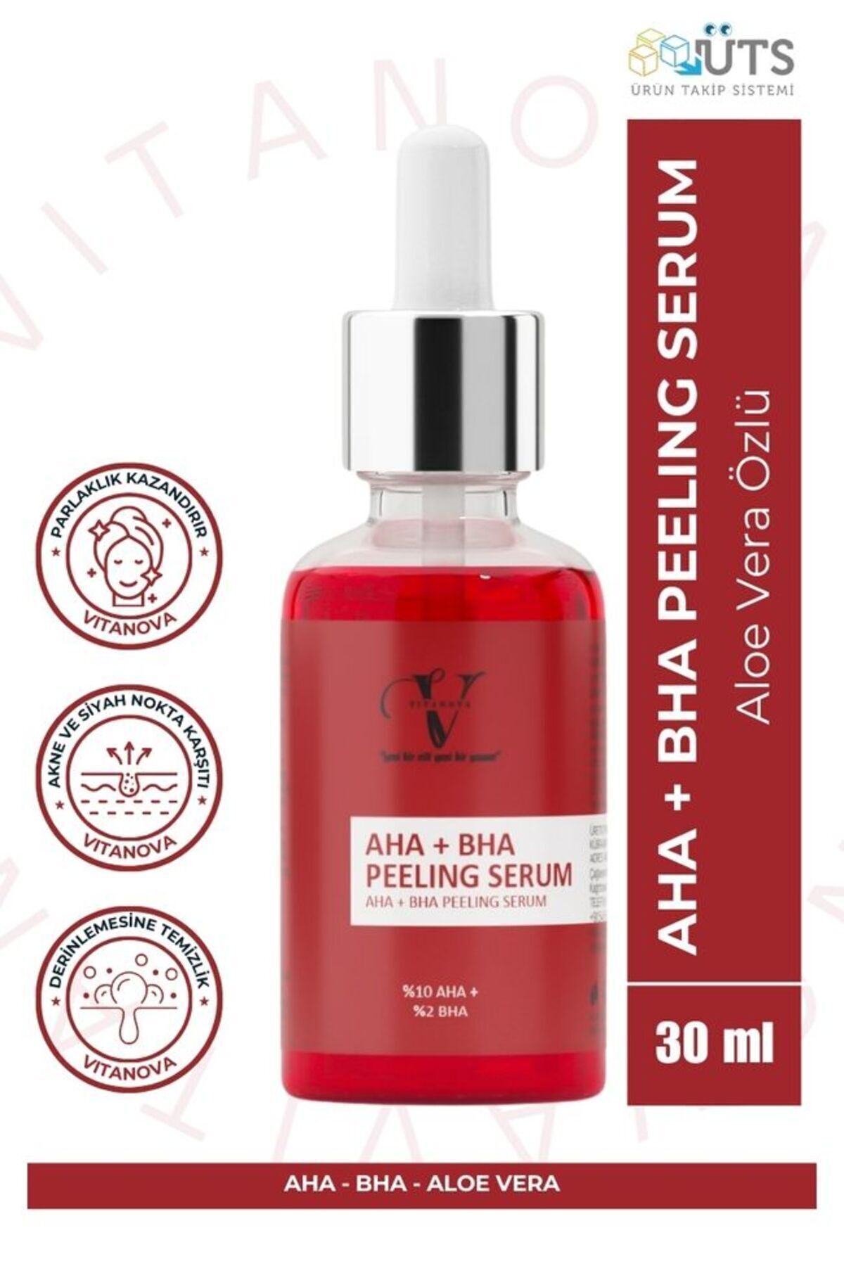 Vitanova Aloe Vera Suyu ÖzlüCilt Tonu Eşitley...