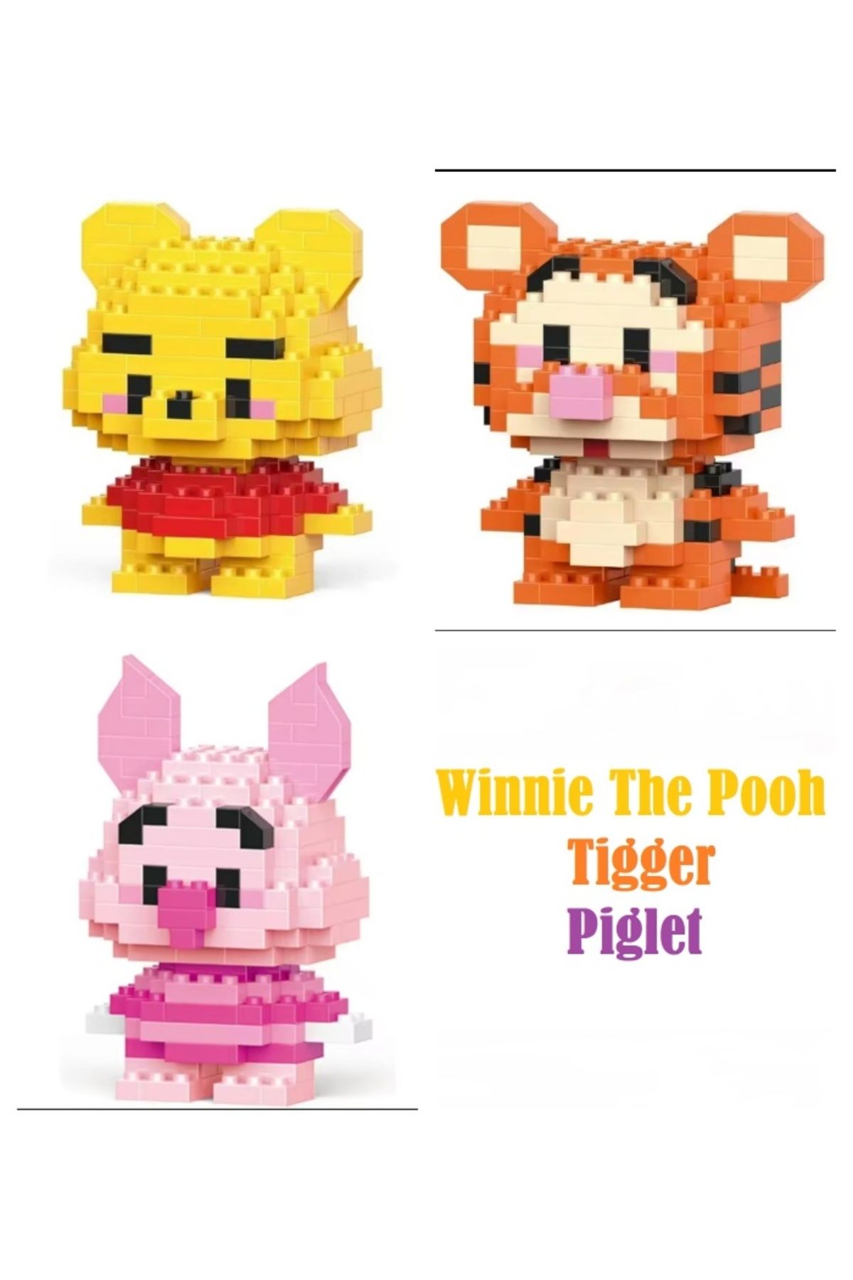 Kaptan Mavi Winnie the pooh,tigger, piglet 3l...