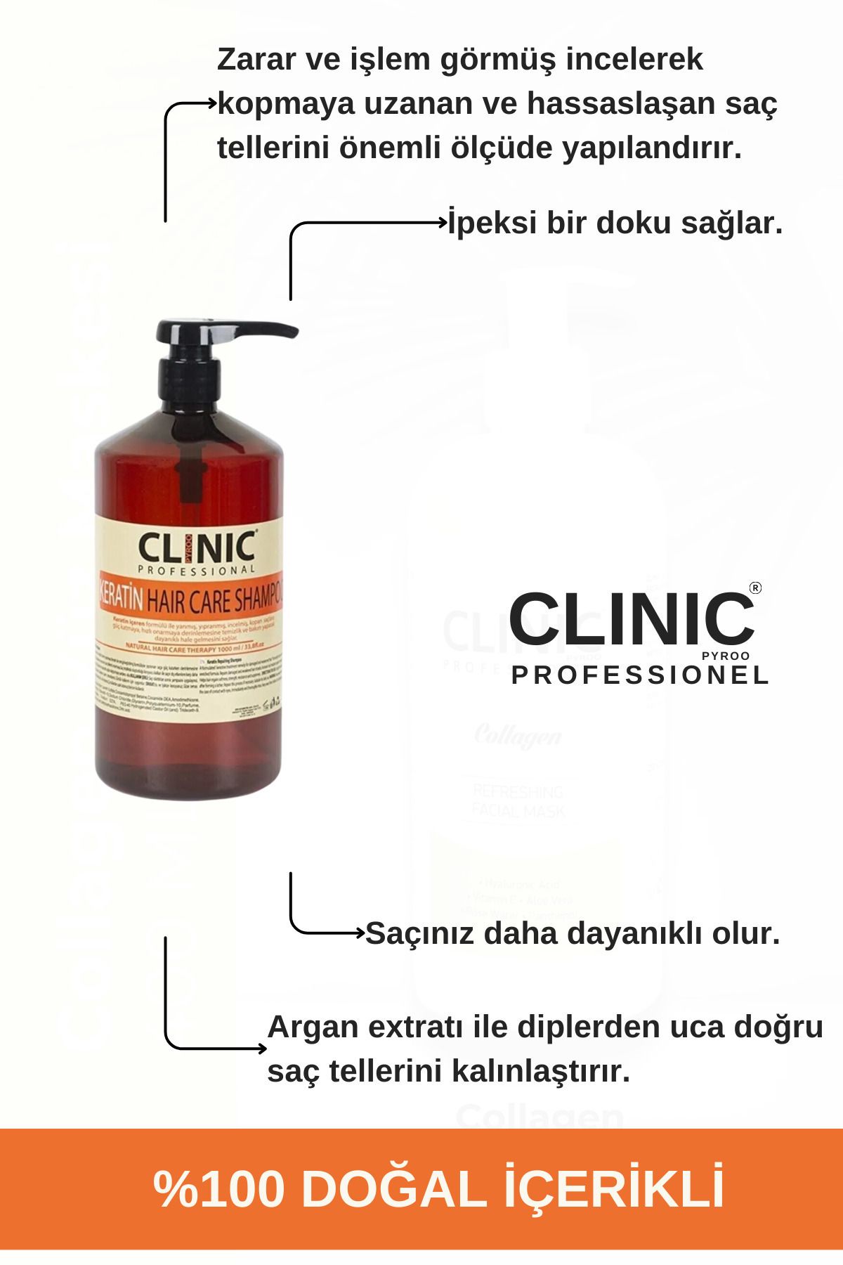 Keratin Bakım Şampuanı (500 Ml)