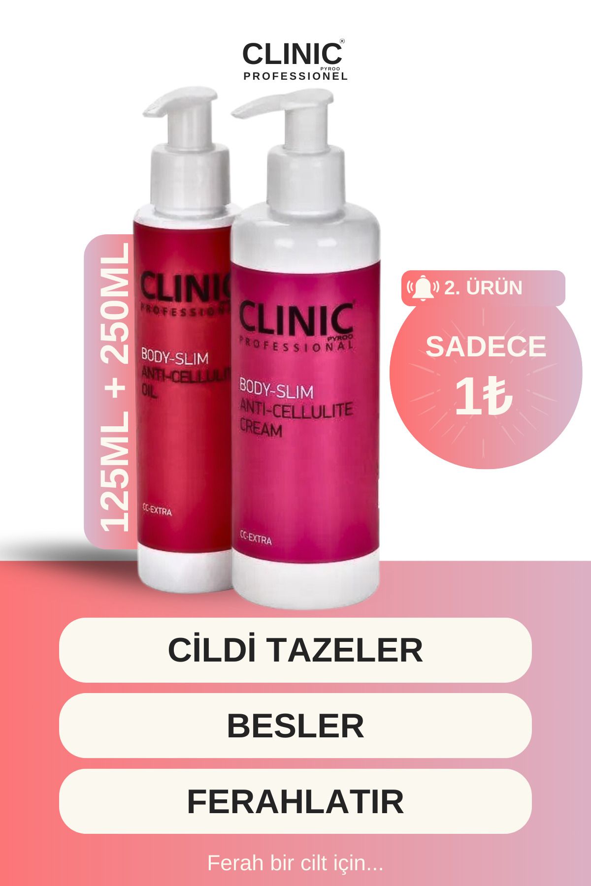 CLINIC PYROO Celulite-selülit Sıkılaştırıcı K...