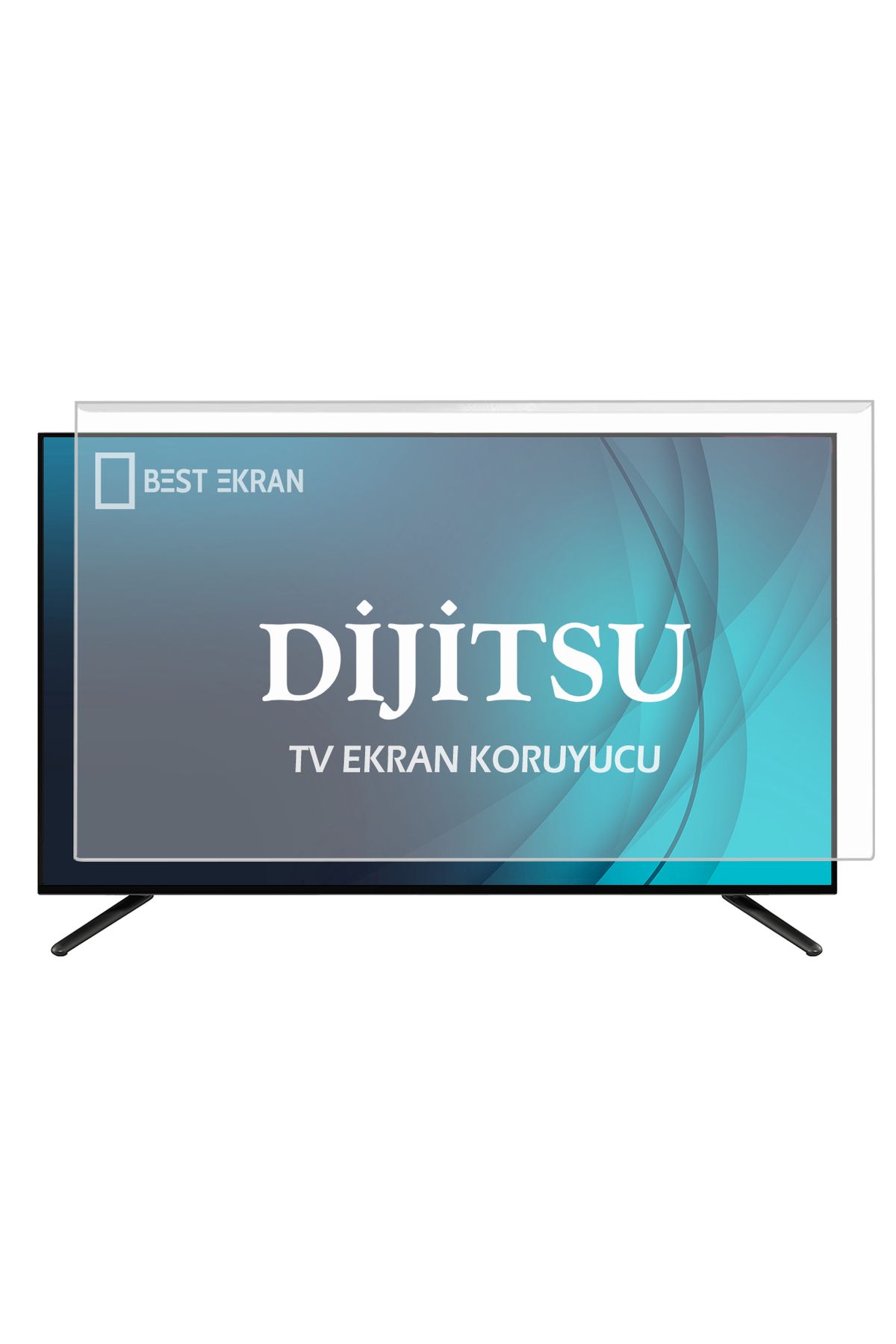 Dijitsu 65" inç 165 Ekran TvKoruyucu Kırılmaz...