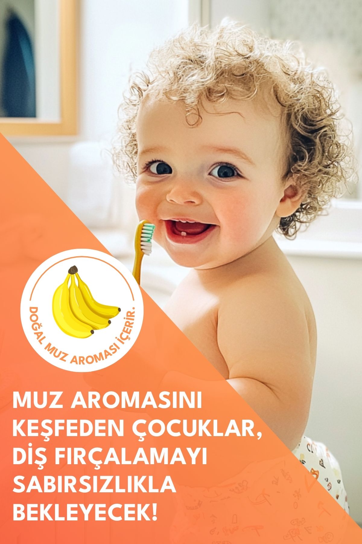 Kids Diş Macunu 75ml, Sülfatsız, Florürsüz, Organik Içerikli