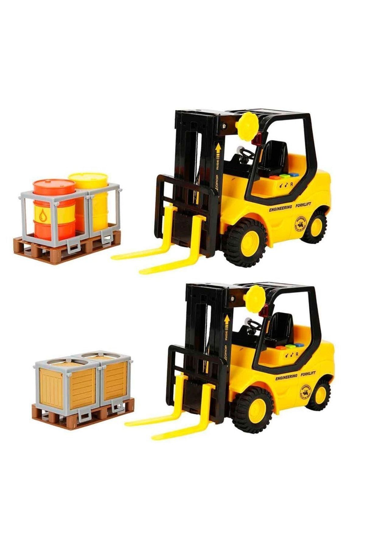 NillyToys Sesli Ve IşıklıForklift 24 Cm Oyunc...