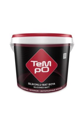 Tempo Silikonlu Mat İç Cephe Boya 3,5 Kg Image 0