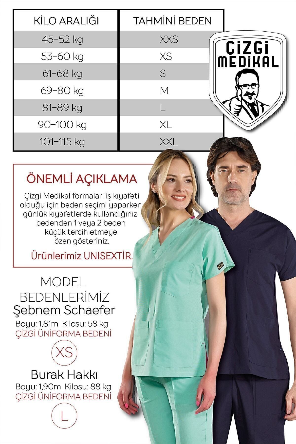 Kadın Klasik Yaka Doktor Önlüğü Hemşire Eczacı Öğretmen Labaratuvar - Alpaka Kumaş