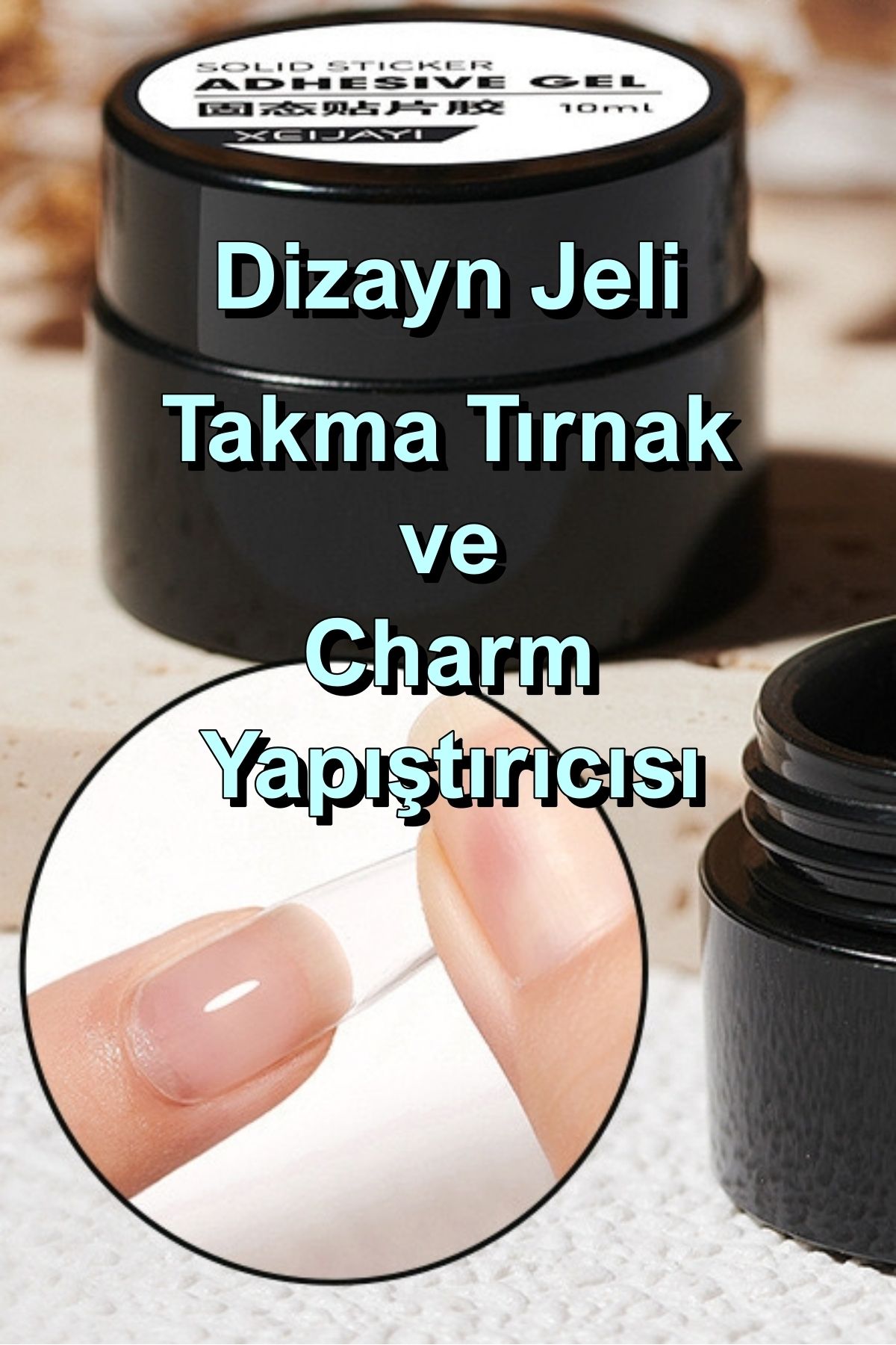 Easy Beauty 3d Nail ArtTasarım Jeli Takma Tır...