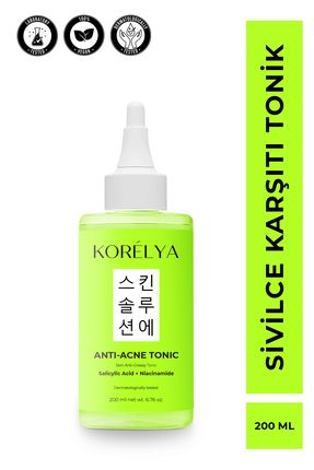 Siyah Nokta Karşıtı Tonik - Anti-Acne and Blackhead Tonic 200 ml Image 0