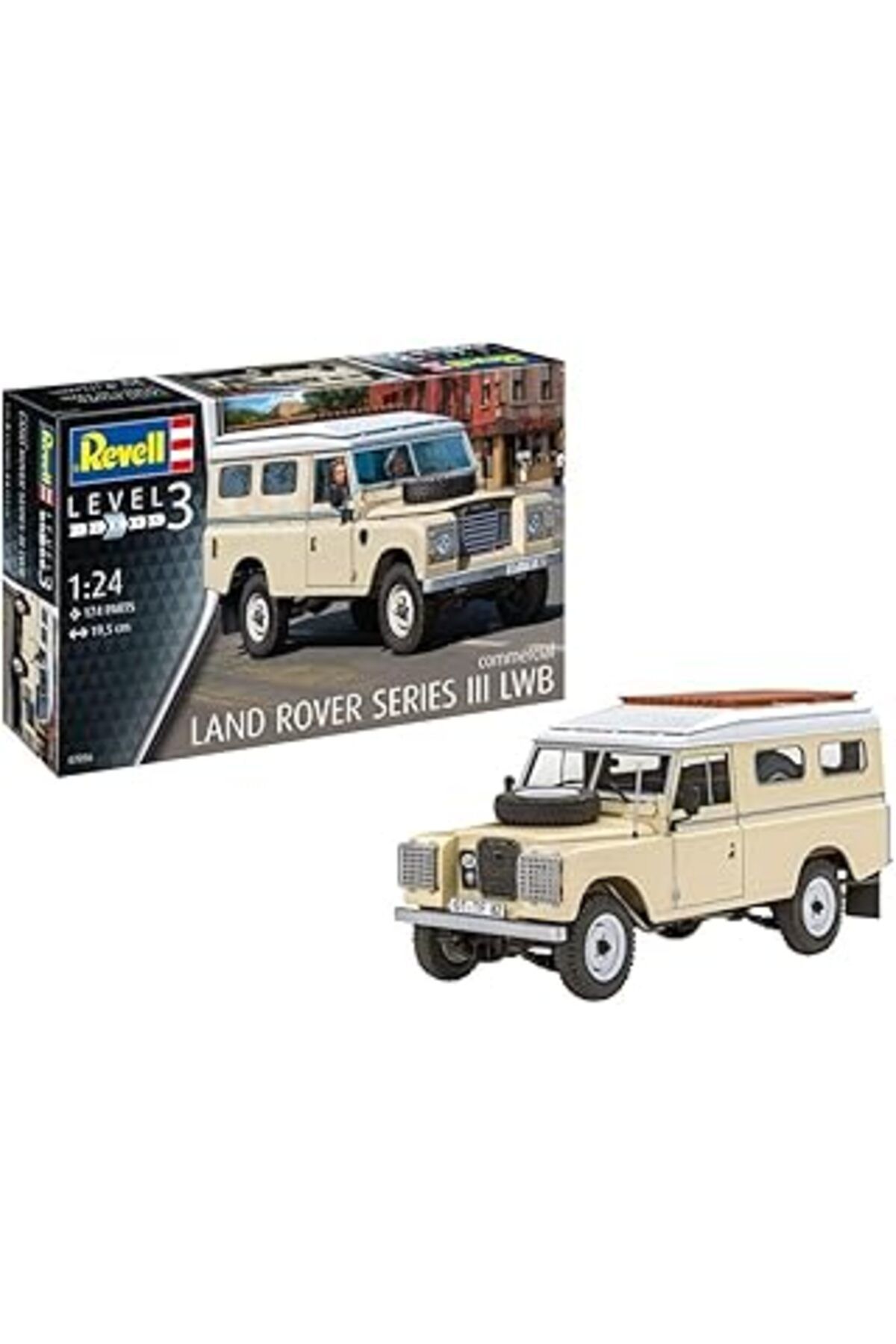 REVELL , Land Rover SeriesIii Lwb, Oyuncak