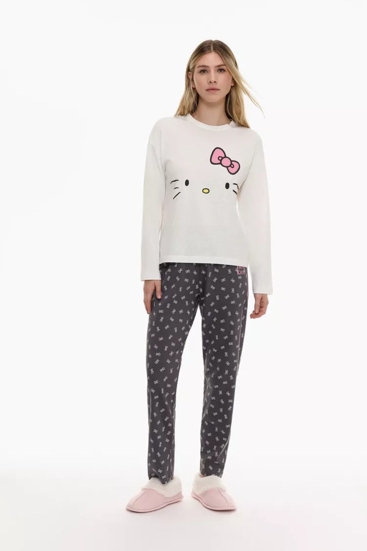 LEFTİES Hello Kitty ©Sanrioyumuşak pijama tak...