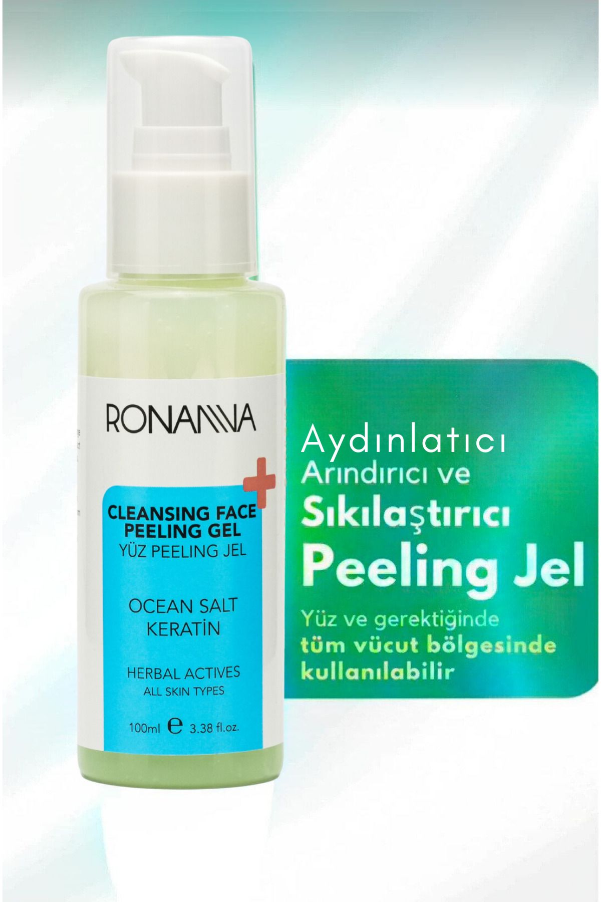 Gözenek Sıkılaştırıcı Arındırıcı Aydınlatıcı Cilt Temizleyici Yüz Peeling Jeli - 100 ml