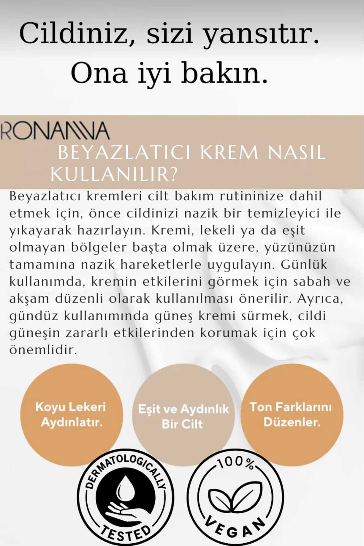 Cilt Beyazlatıcı Krem Cilt Ve Yüz Besleyici,aydınlatıcı ,yenileyici Ve Onarıcı Bakım Kremi 50 ml