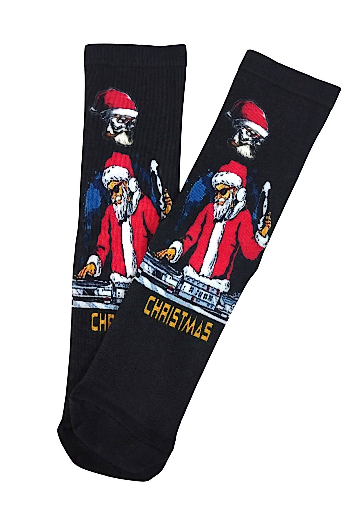 JENES DJ Noel Baba YılbaşıÇorabı - Unisex