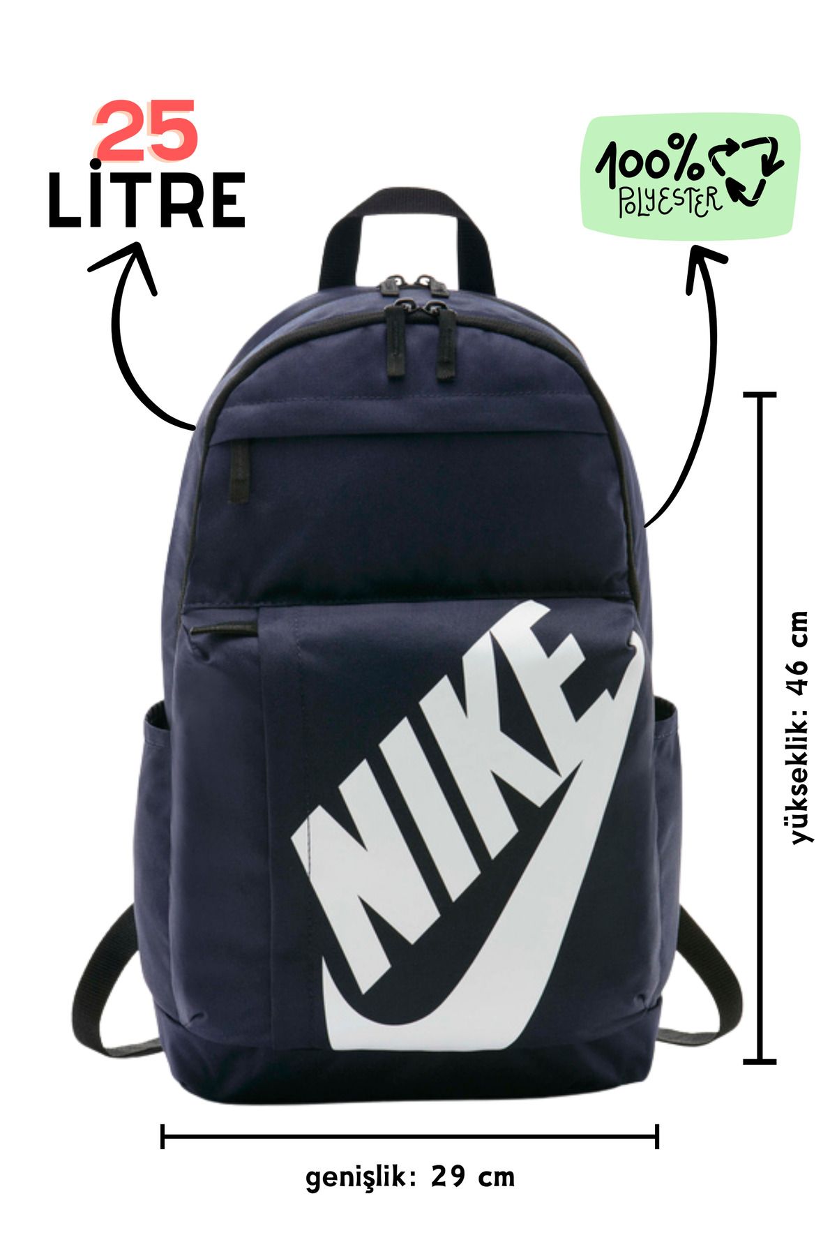 Nike Ba5381 451 SportswearElemental Bp Sırt V...