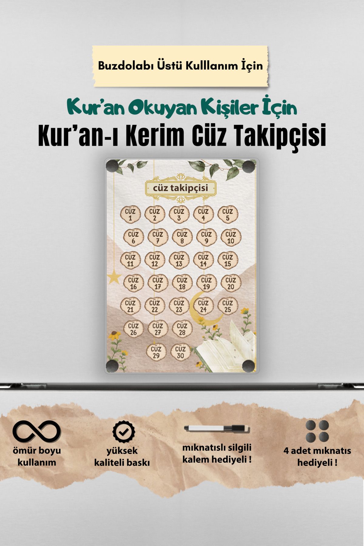 Kur'an-ı Kerim Cüz Takipçisi