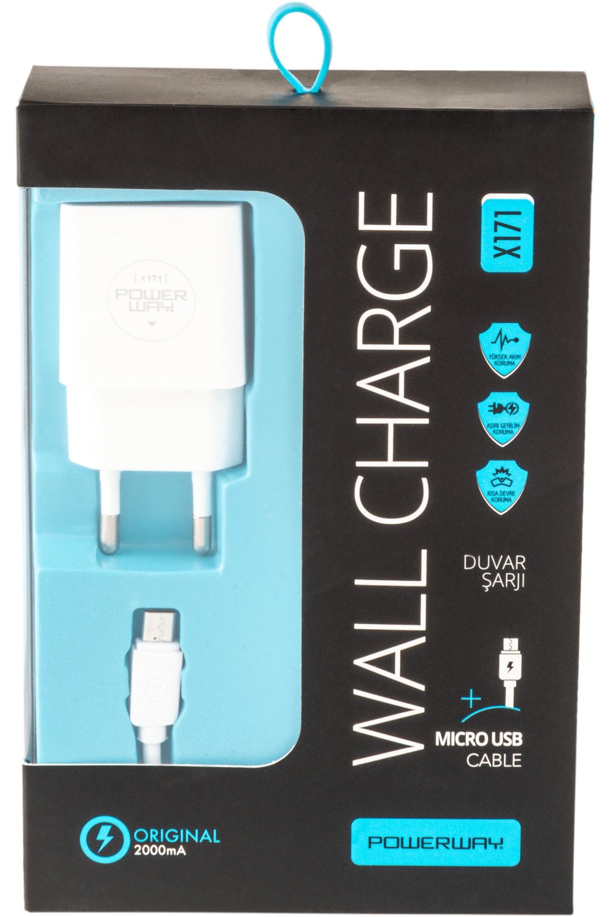 Powerway X171 Micro Usb 2Apmer Kablolu Şarj C...