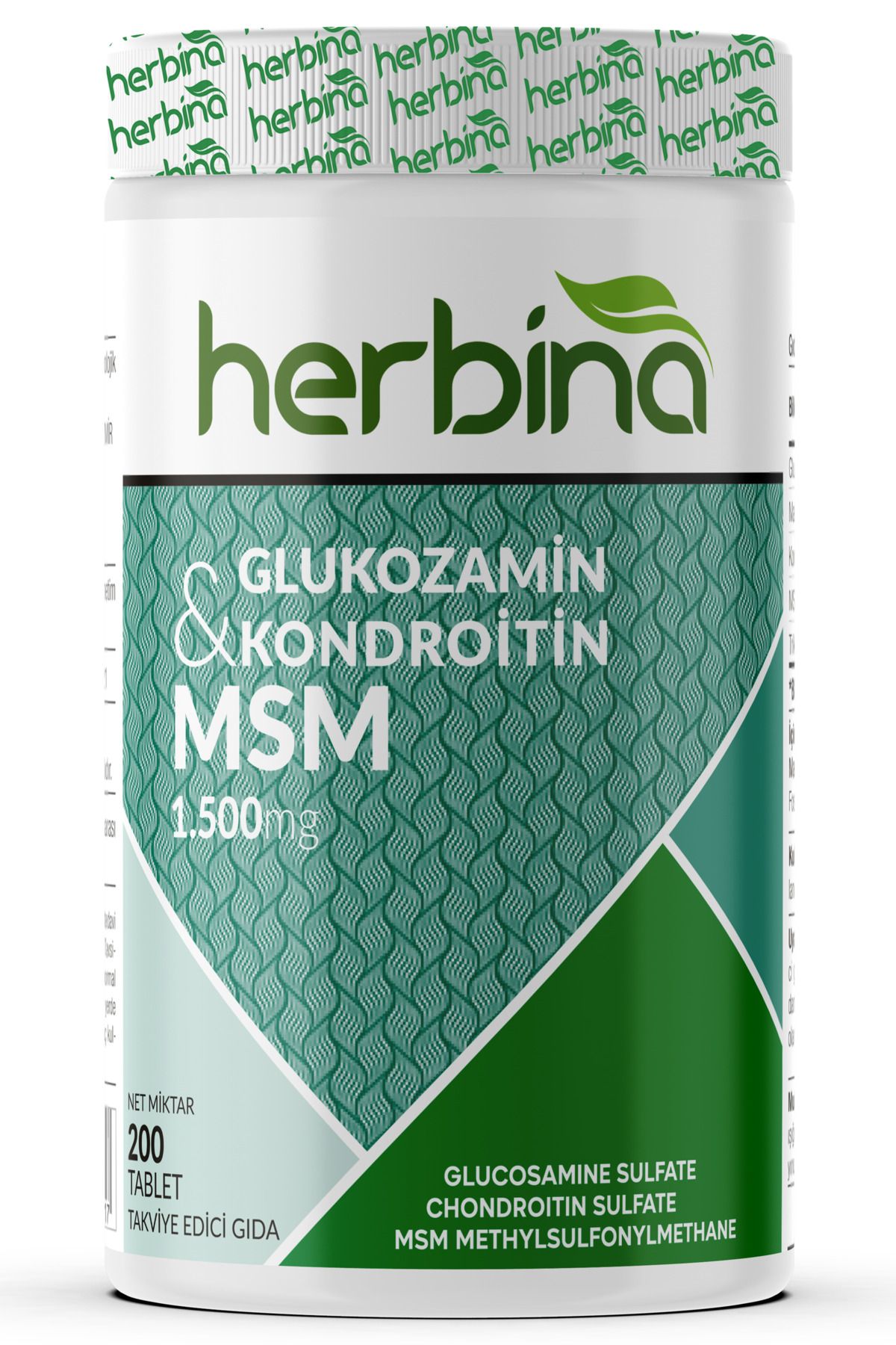 Herbina Glukozamin SülfatKondroitin Sülfat Ms...