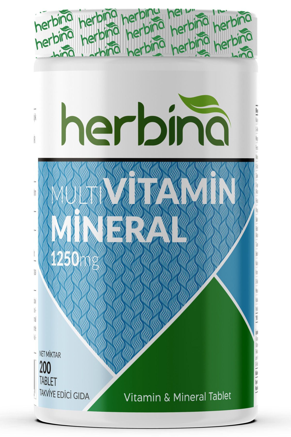 Herbina Multivitamin Mineral200 Tablet 1250 m...