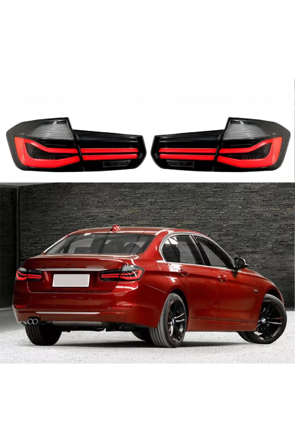 X POWER TUNİNG BMW F302012-2019 SİYAH LCİ LED...