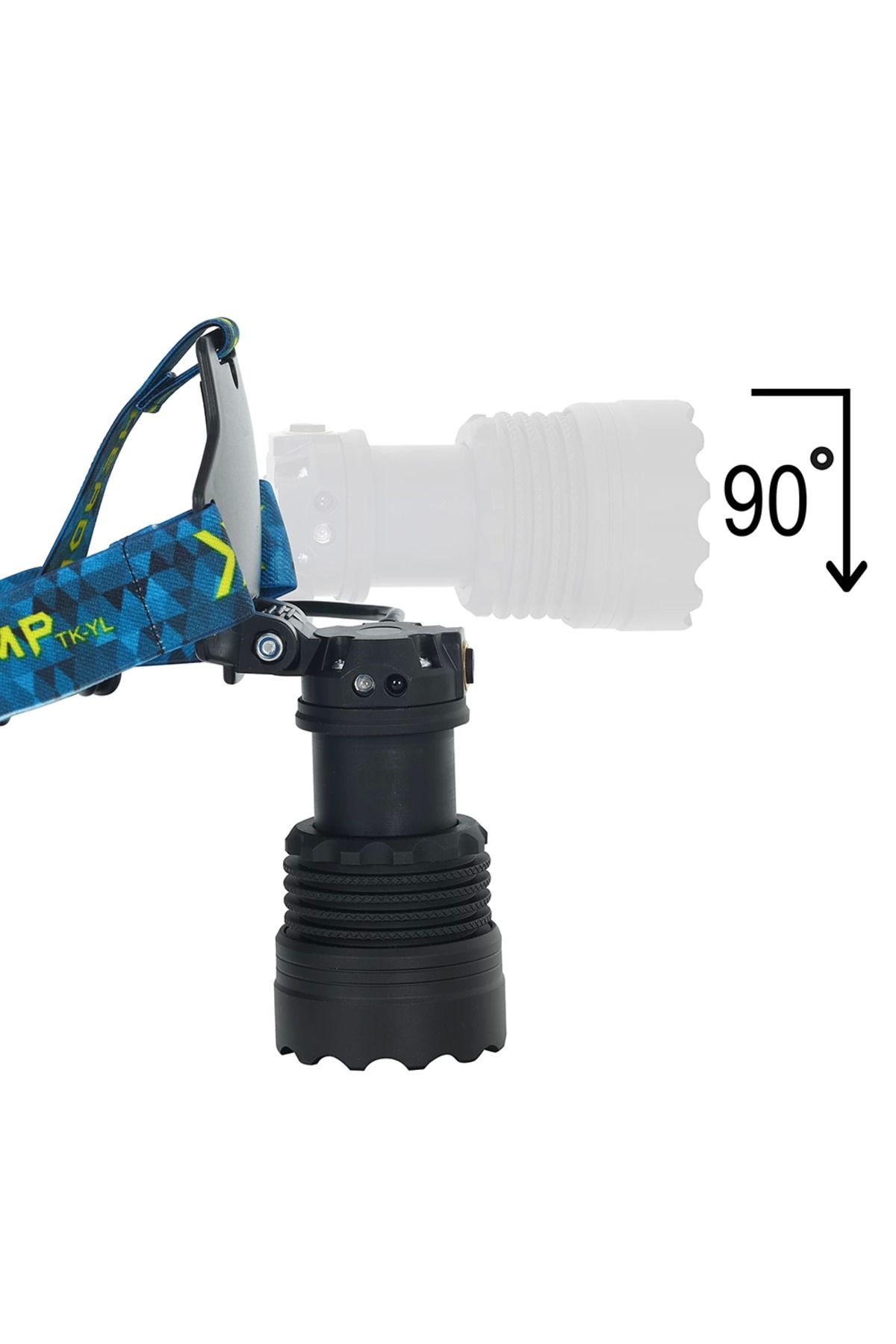 Cree P360 - 12,000 Lümen Şarjlı Kafa Lambası  Wt-627