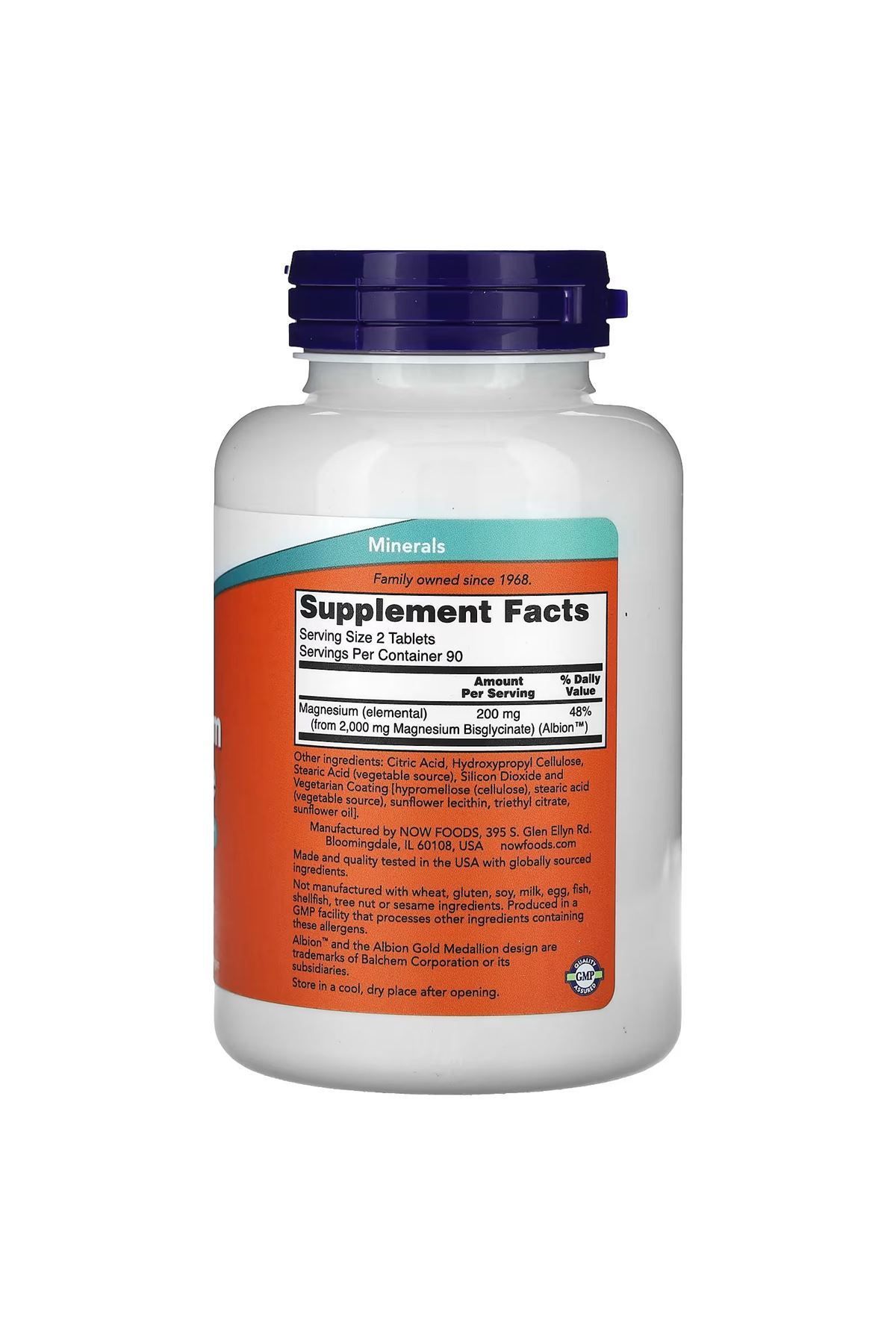 Magnesium Glycinate 180 Tablet