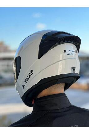 Rapid 2 Race Beyaz Kask Image 4