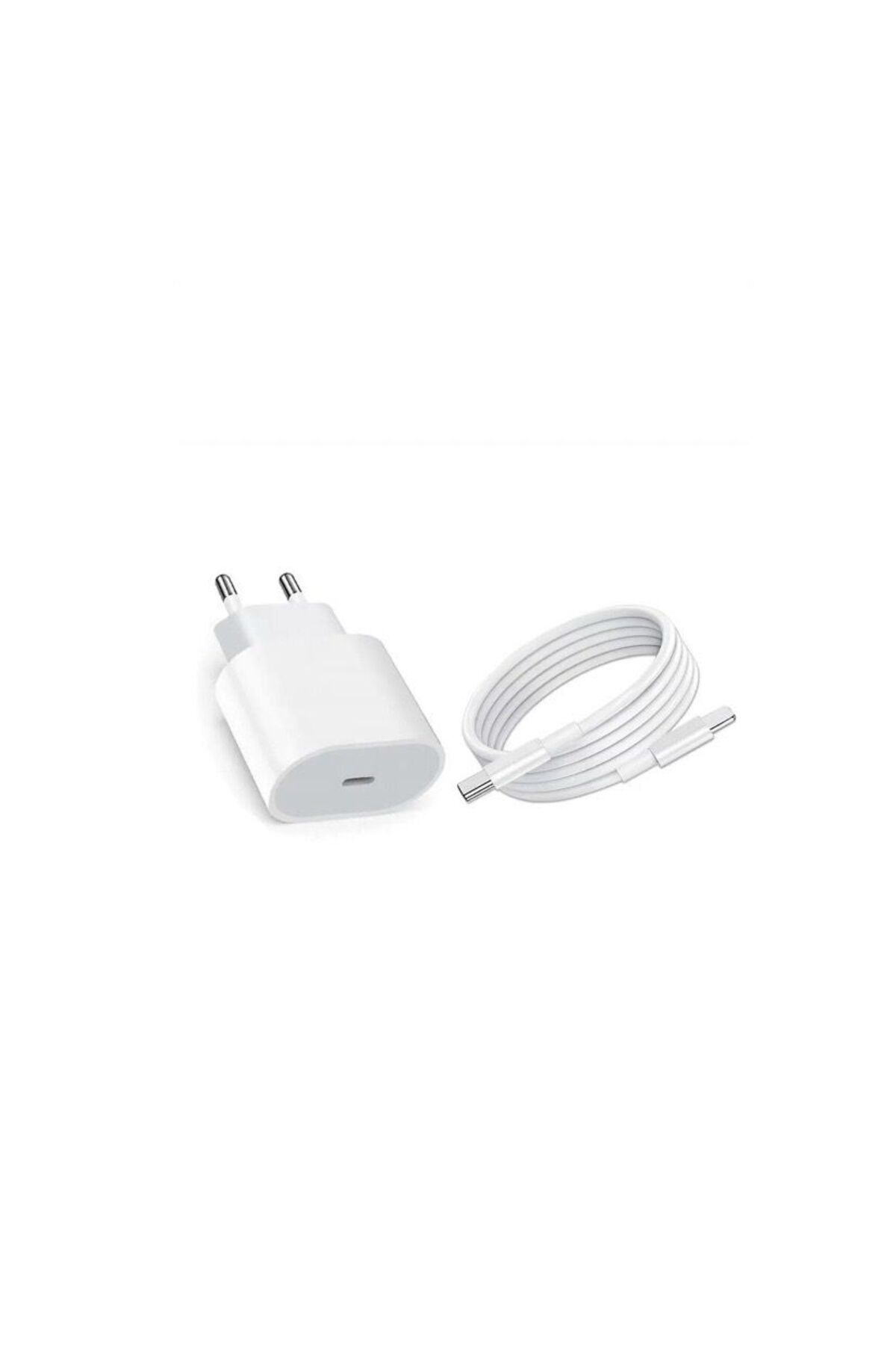 İphone Uyumlu Hızlı Şarj Aleti Komple Set 20w Adaptör Ve 1 Metre Usb-c Lisanslı