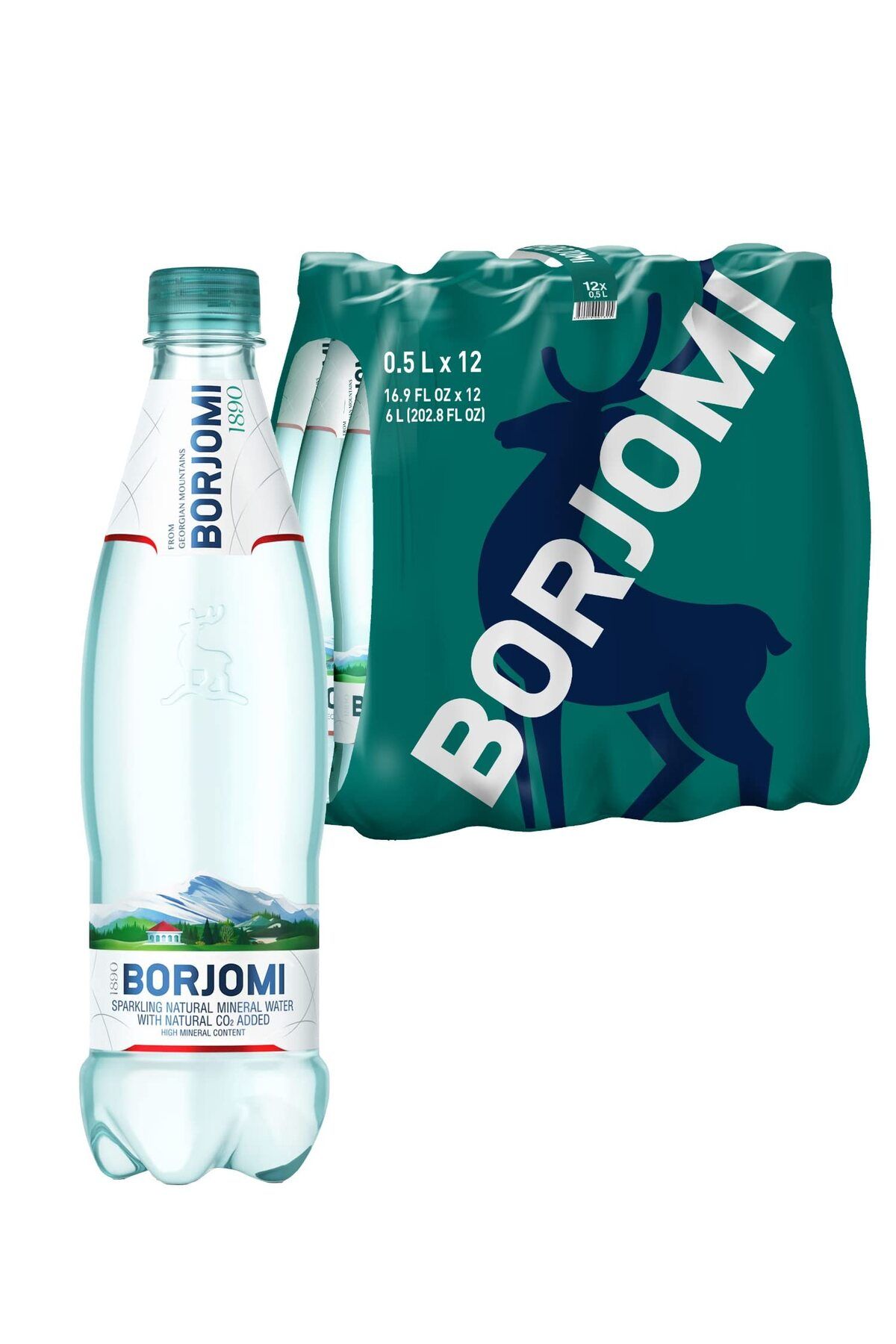 borjomı 1890 Borjomi Pet Şişe0,5 L X 12 ( 3 X...