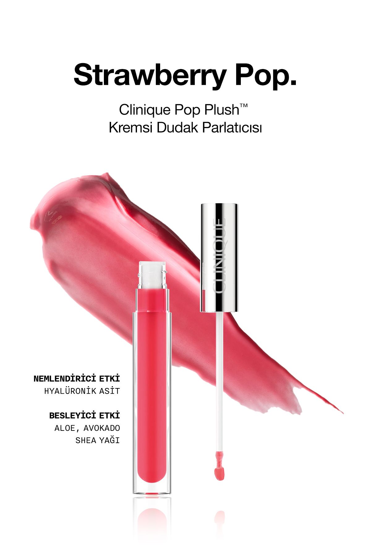 Clinique Pop Plush™ KremsiDudak Parlatıcısı -...