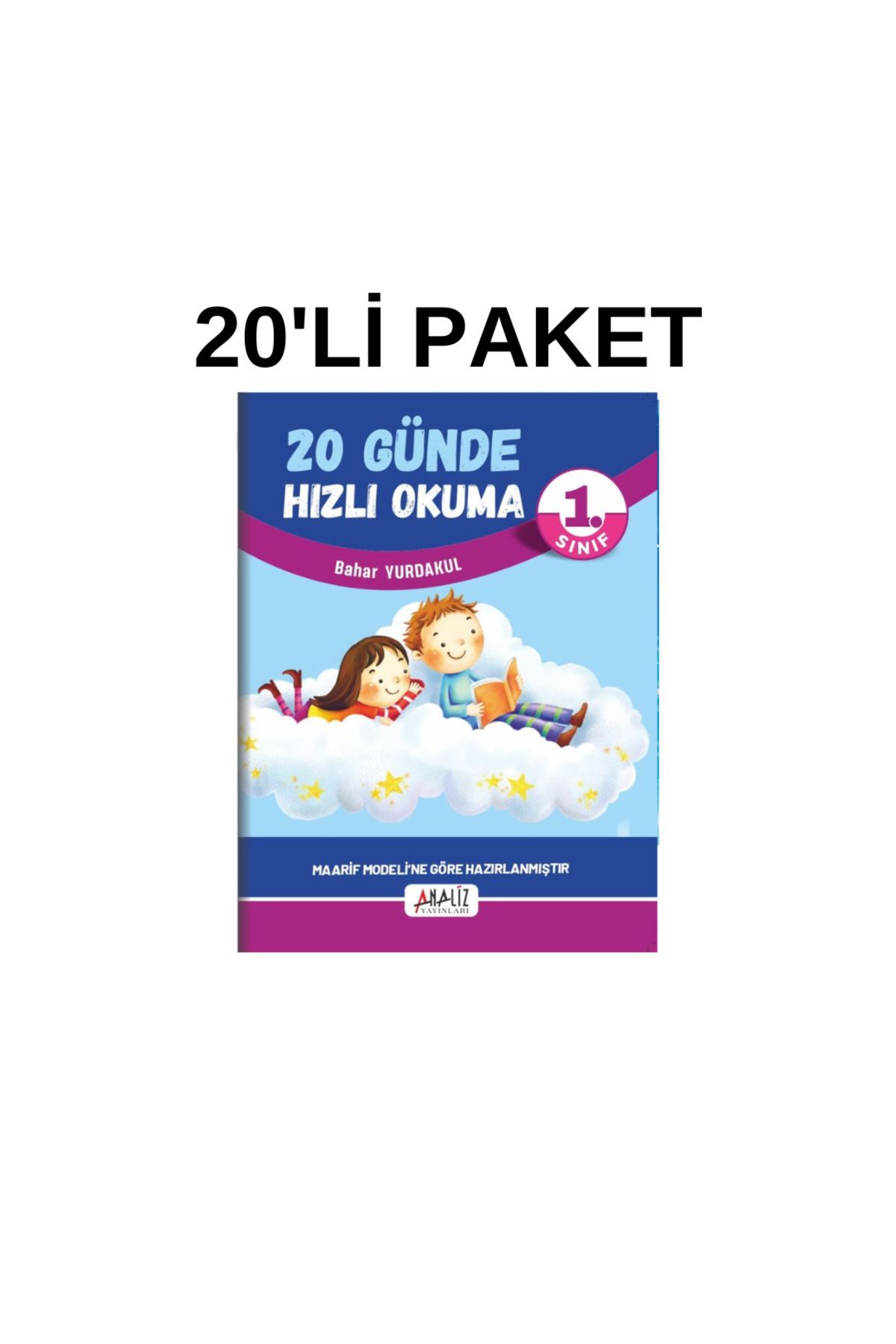 Analiz Yayınları 20 GÜNDEHIZLI OKUMA 20'Lİ PA...